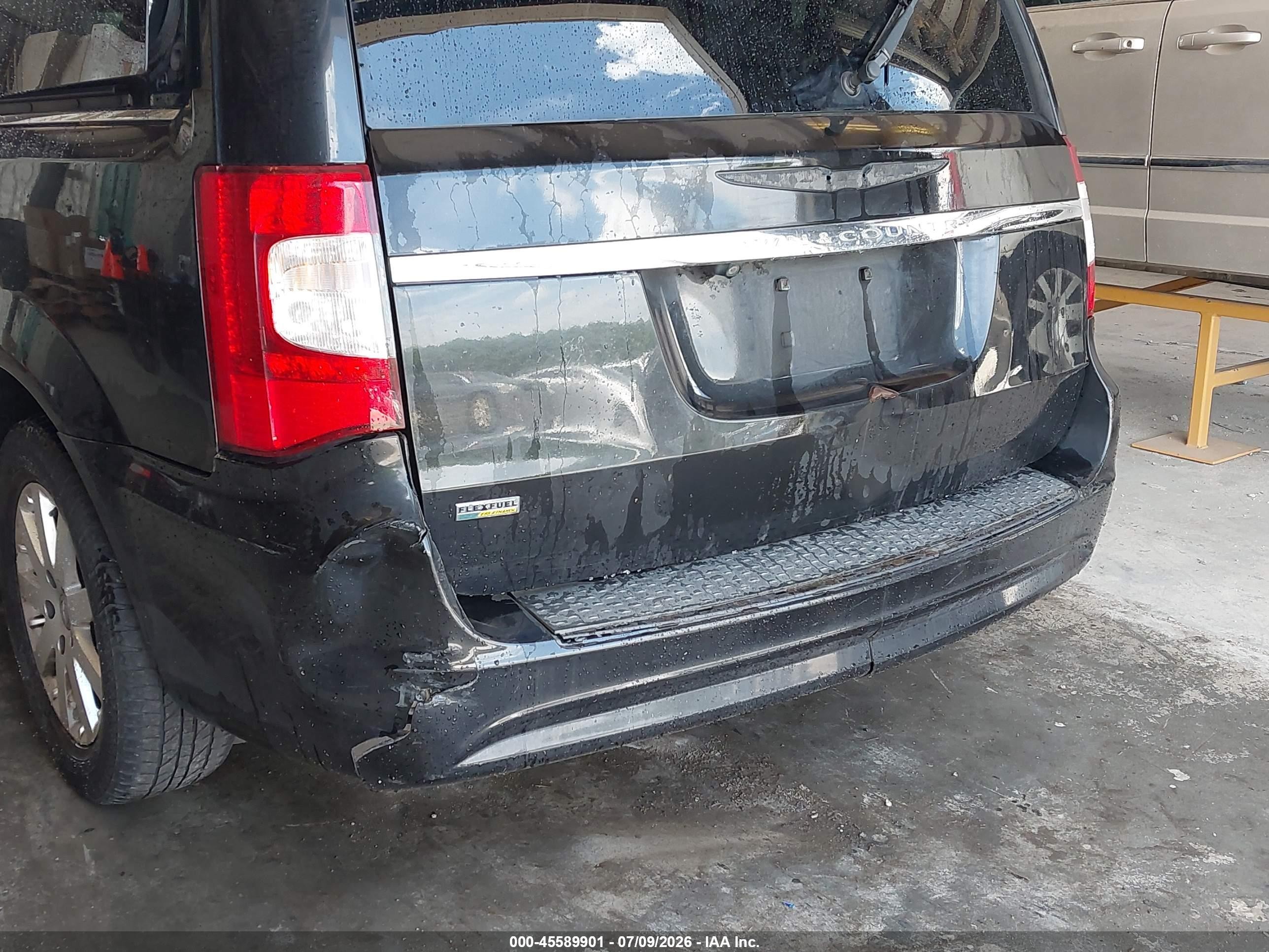 2013 Chrysler Town & Country Touring Черный vin: 2C4RC1BG3DR675254