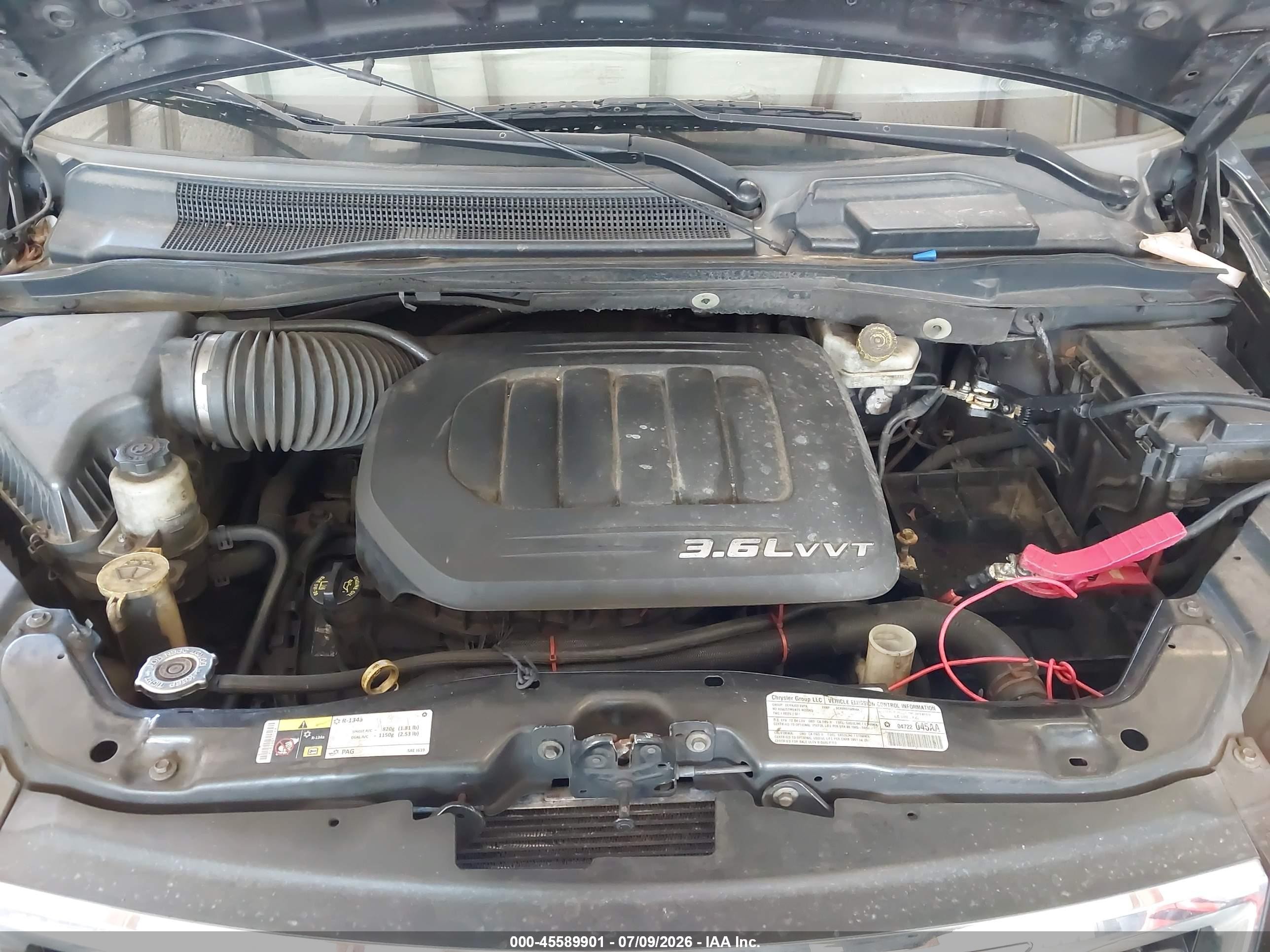 2013 Chrysler Town & Country Touring Черный vin: 2C4RC1BG3DR675254