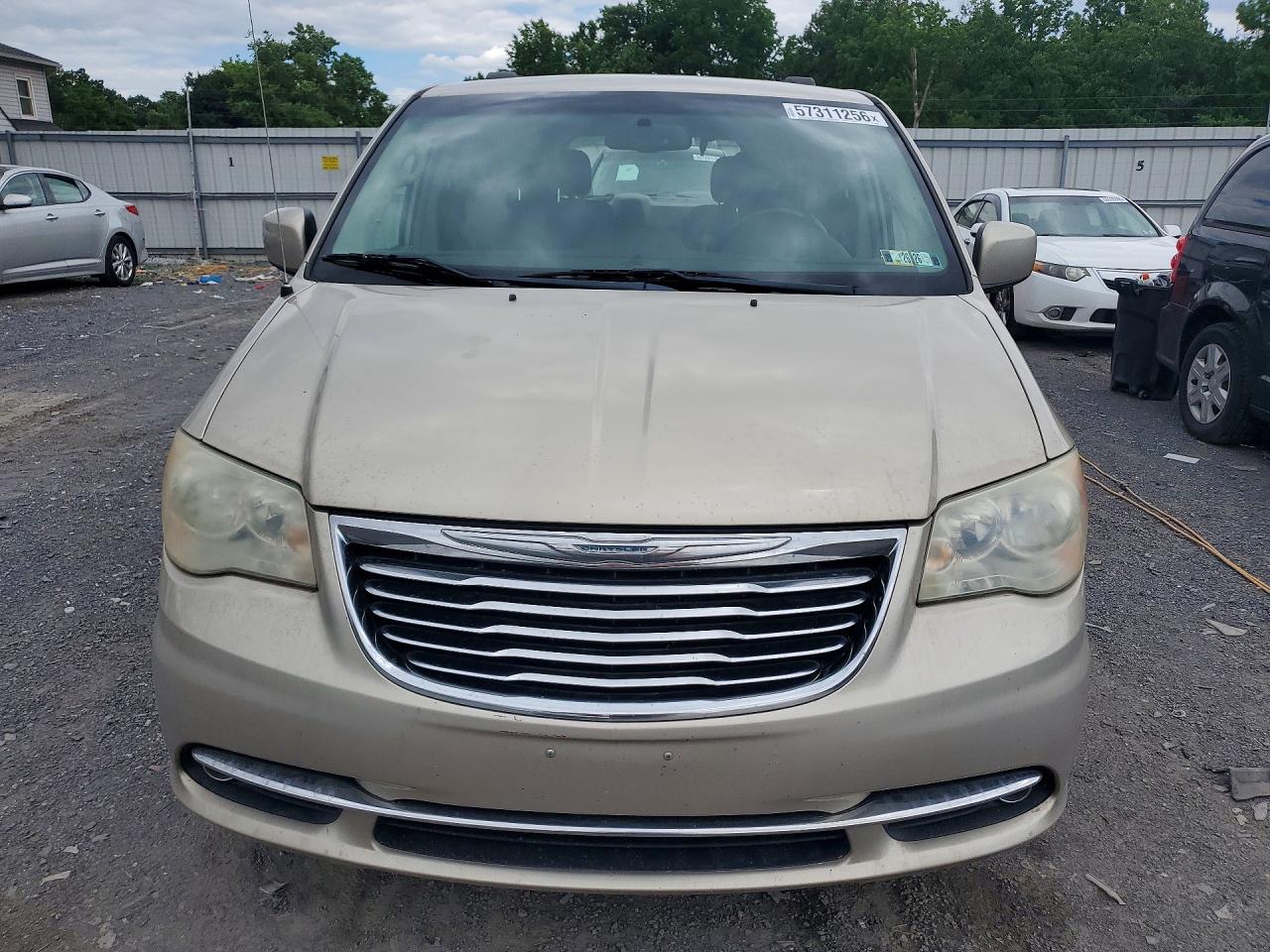 2013 Chrysler Town & Country Touring Beige vin: 2C4RC1BG3DR689946