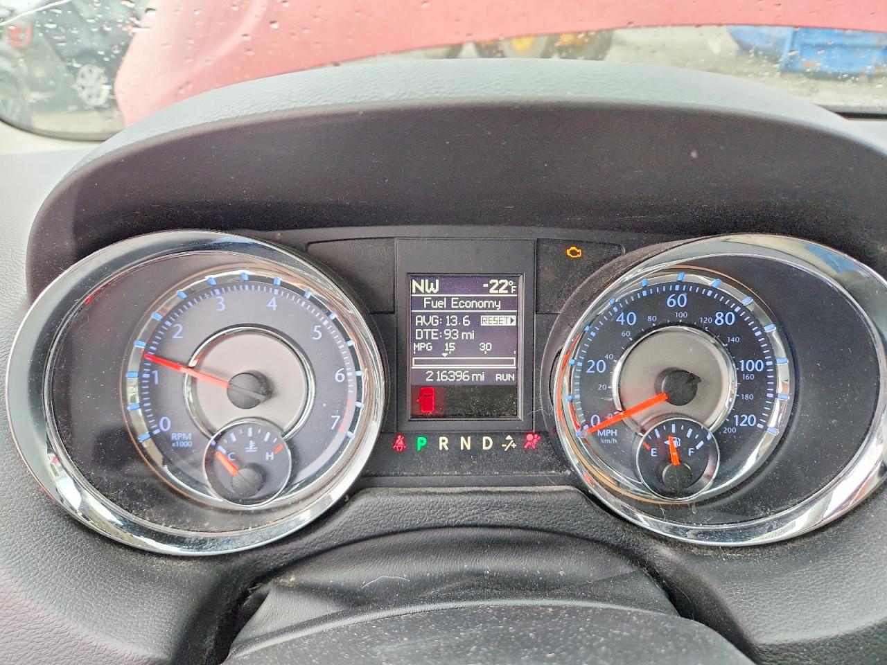 2013 Chrysler Town & Country Touring Красный vin: 2C4RC1BG3DR745853