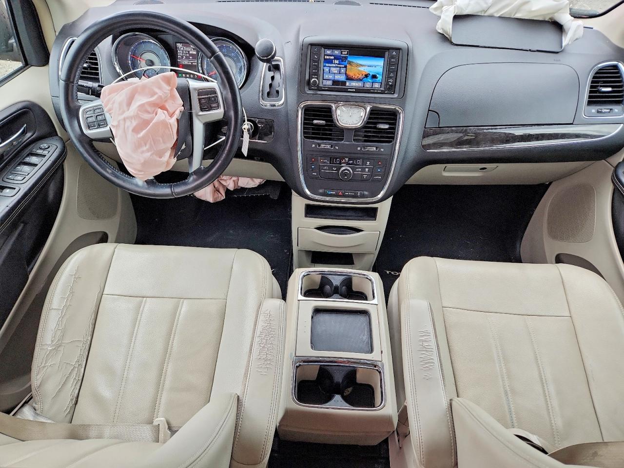 2013 Chrysler Town & Country Touring Красный vin: 2C4RC1BG3DR745853