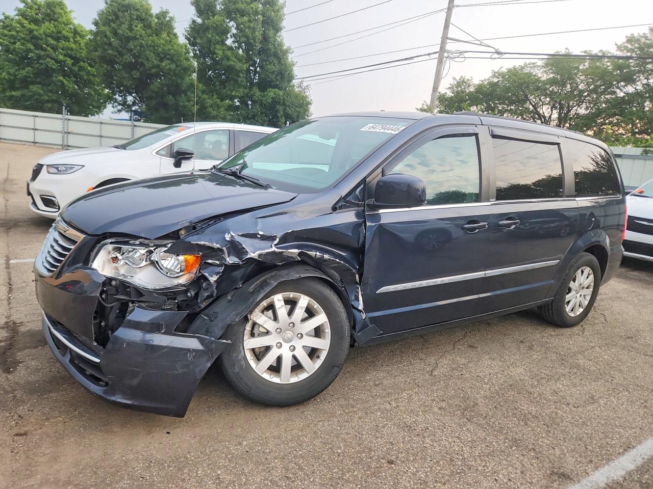 2013 Chrysler Town & Country Touring Black vin: 2C4RC1BG3DR779954