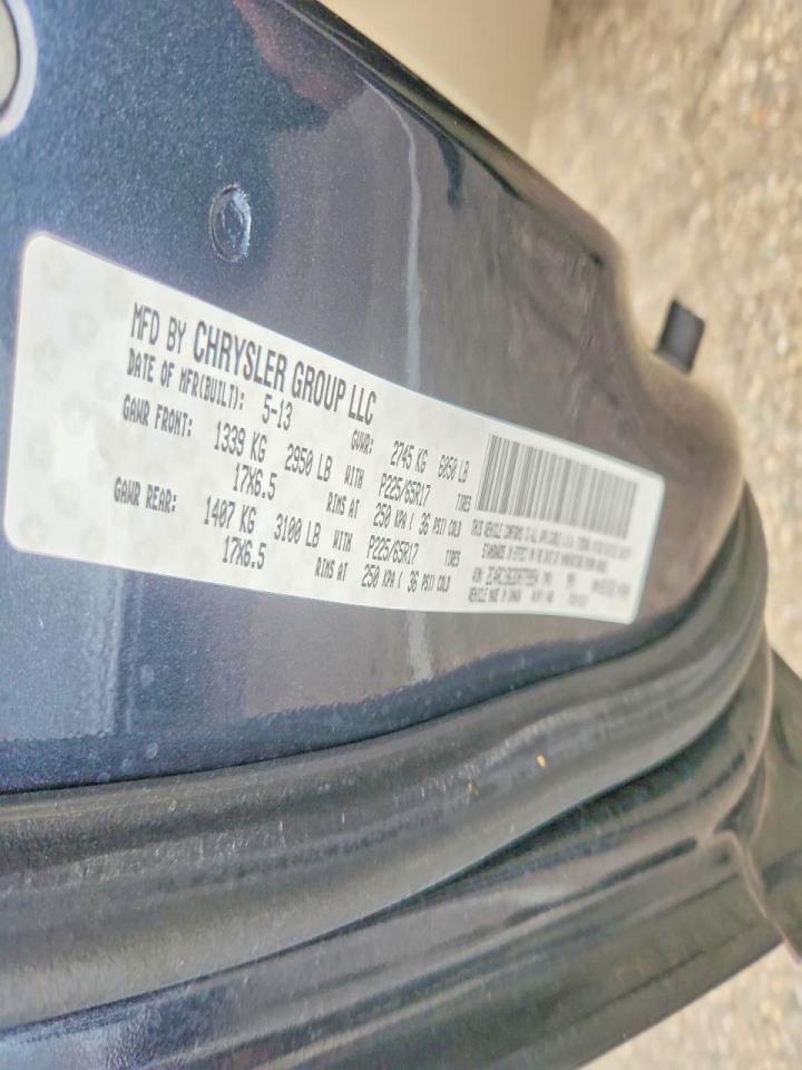 2013 Chrysler Town & Country Touring Black vin: 2C4RC1BG3DR779954