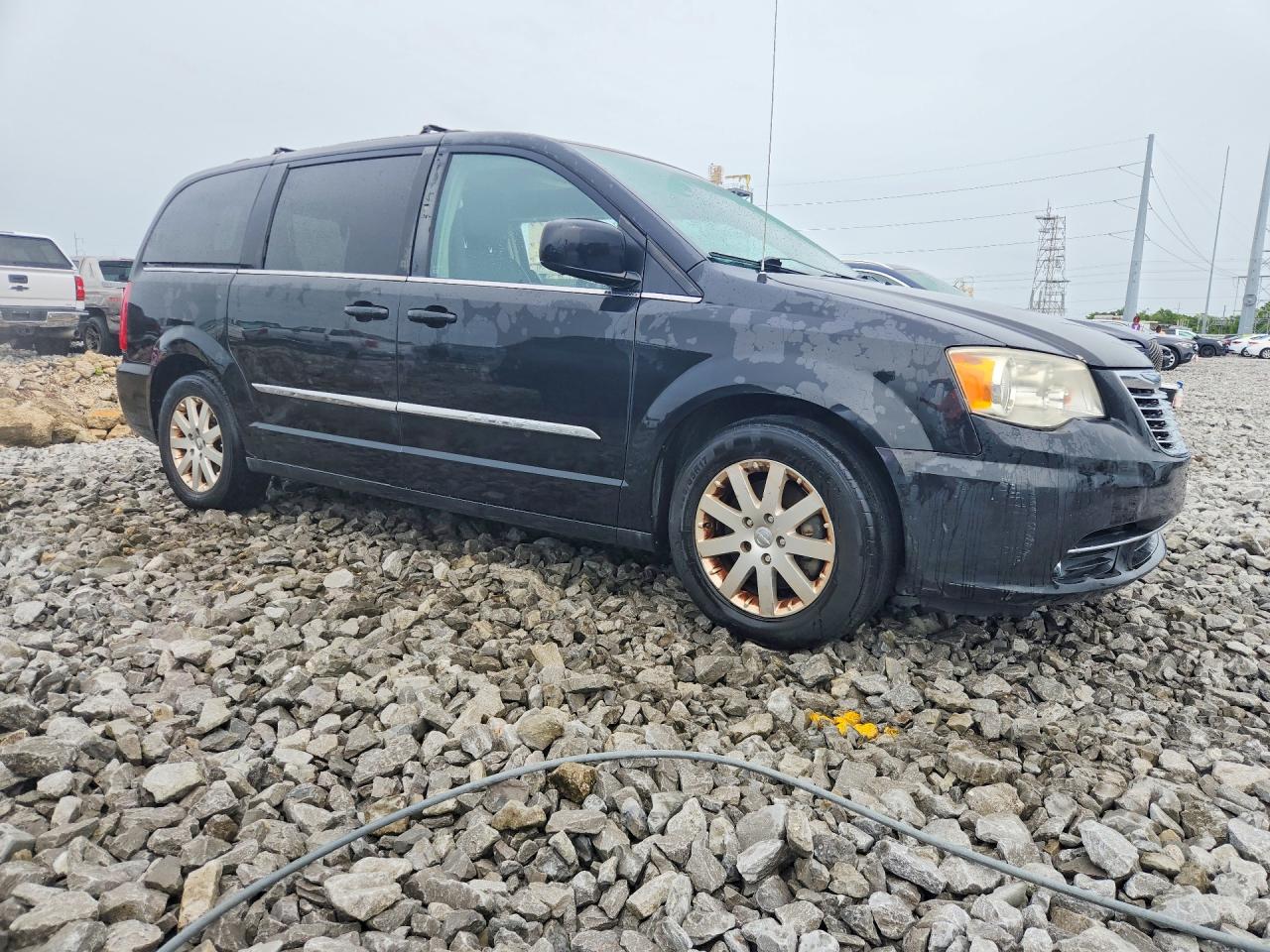2014 Chrysler Town & Country Touring Черный vin: 2C4RC1BG3ER111556