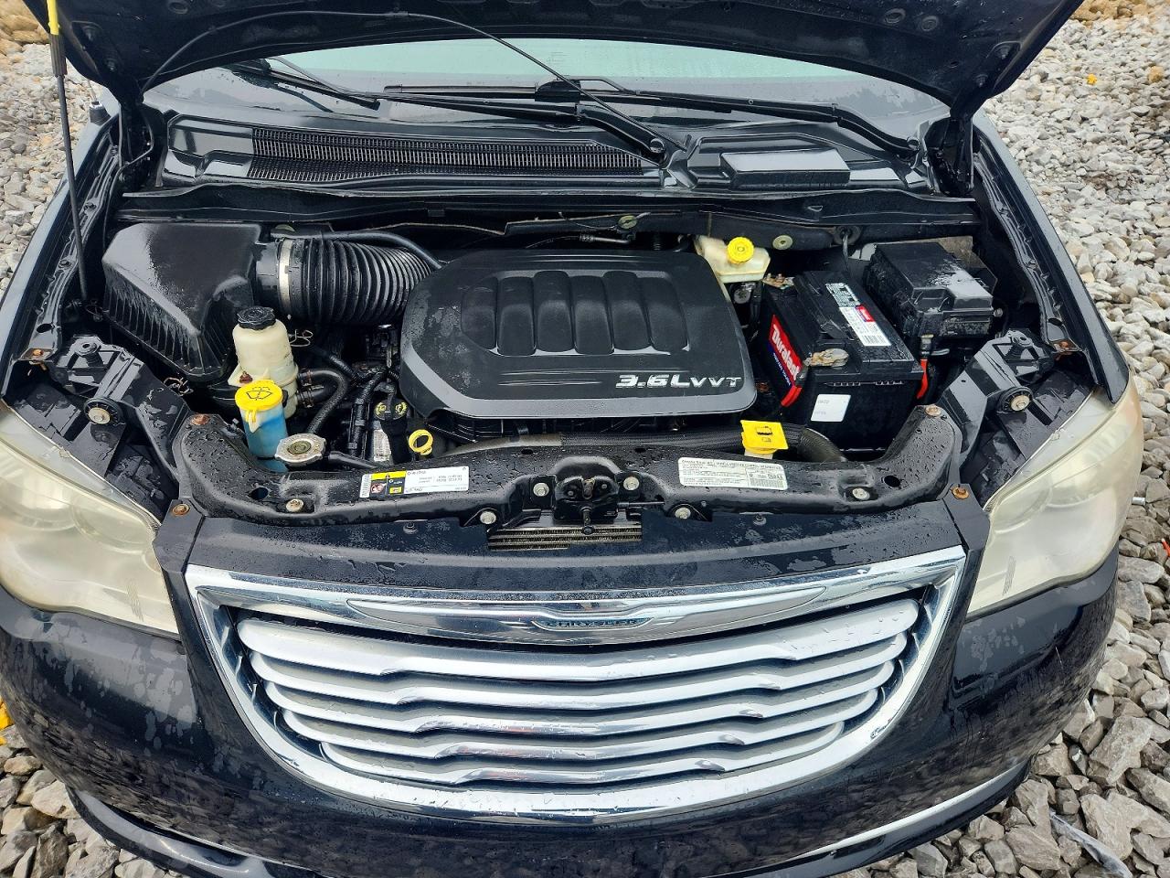 2014 Chrysler Town & Country Touring Черный vin: 2C4RC1BG3ER111556