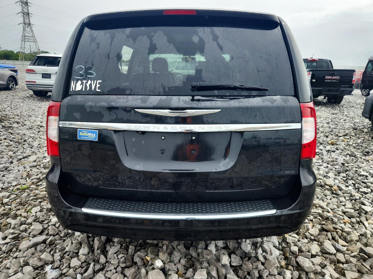 2014 Chrysler Town & Country Touring Черный vin: 2C4RC1BG3ER111556
