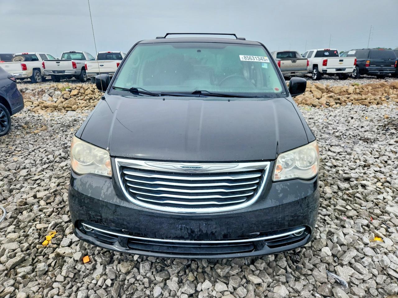 2014 Chrysler Town & Country Touring Черный vin: 2C4RC1BG3ER111556