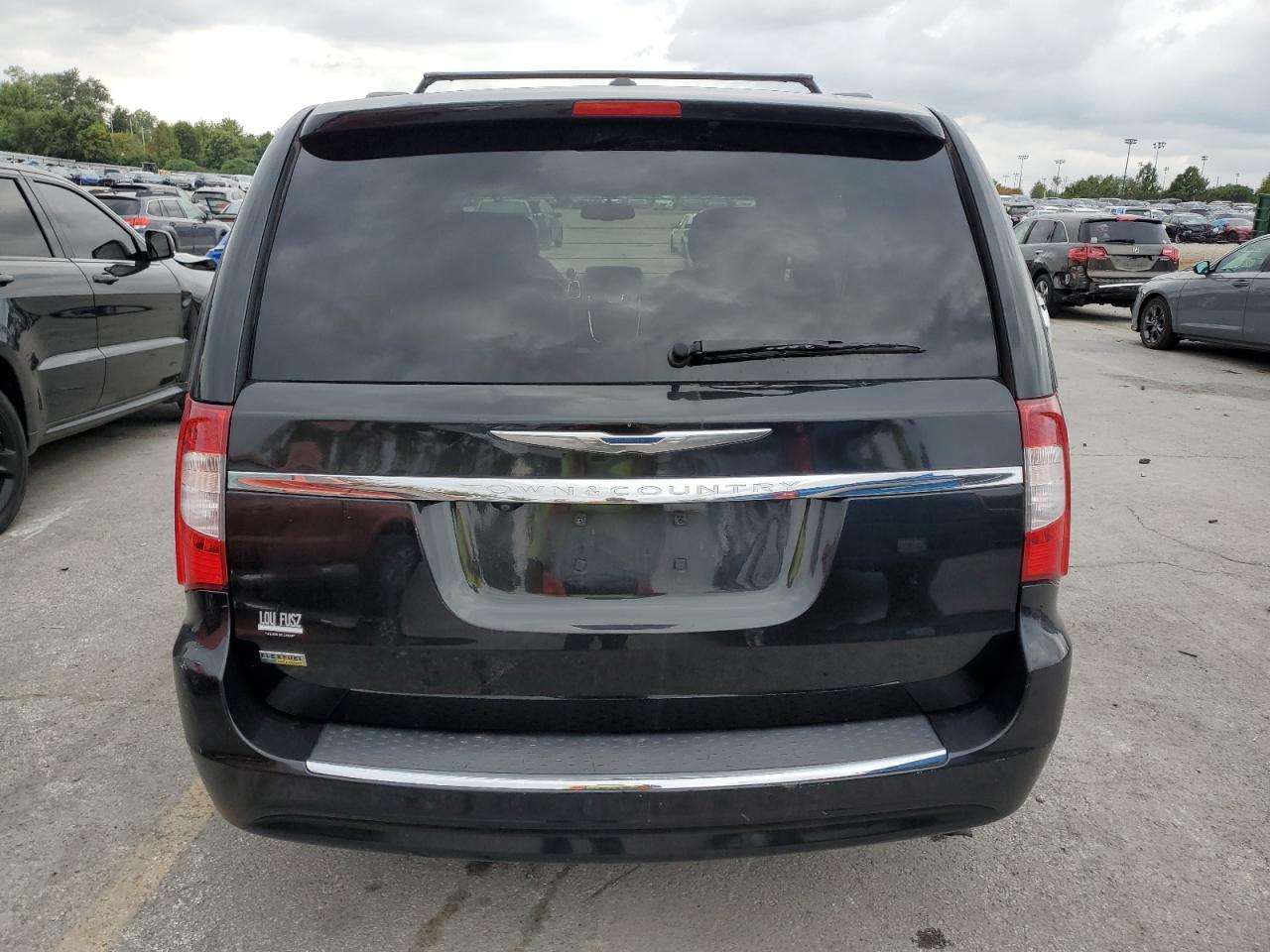 2014 Chrysler Town & Country Touring Black vin: 2C4RC1BG3ER131192