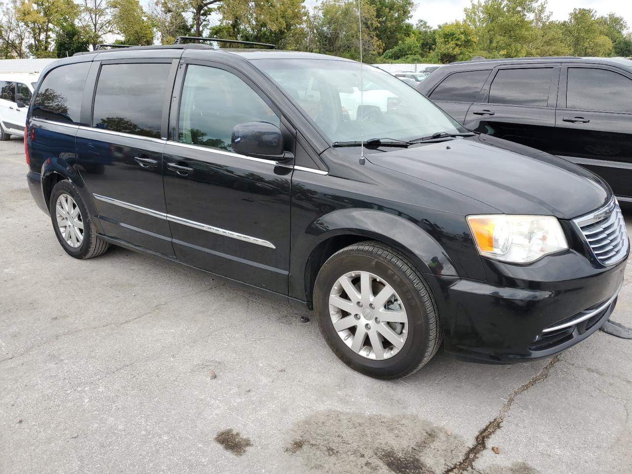 2014 Chrysler Town & Country Touring Black vin: 2C4RC1BG3ER131192