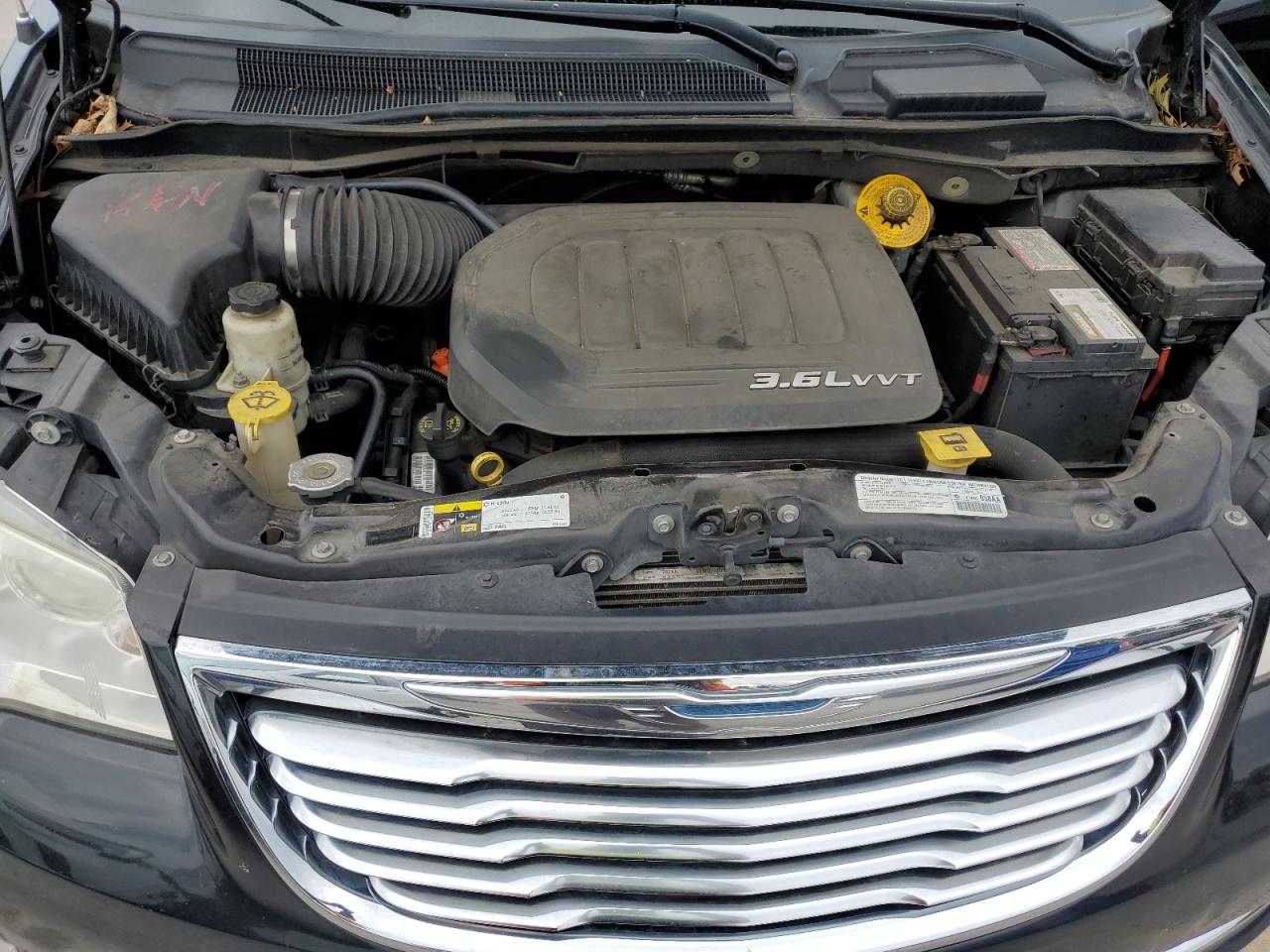 2014 Chrysler Town & Country Touring Black vin: 2C4RC1BG3ER131192