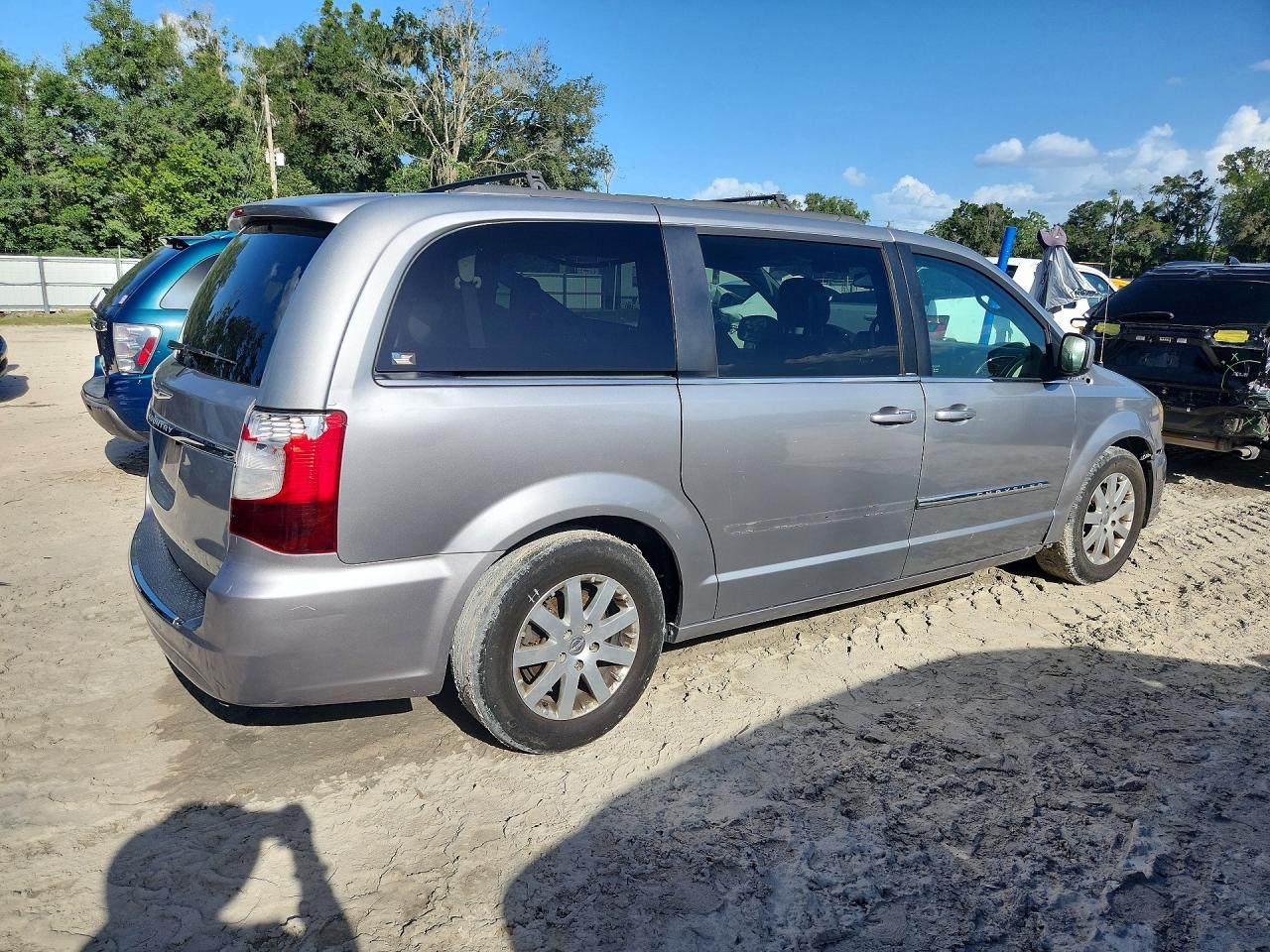 2014 Chrysler Town & Country Touring Серебряный vin: 2C4RC1BG3ER159980