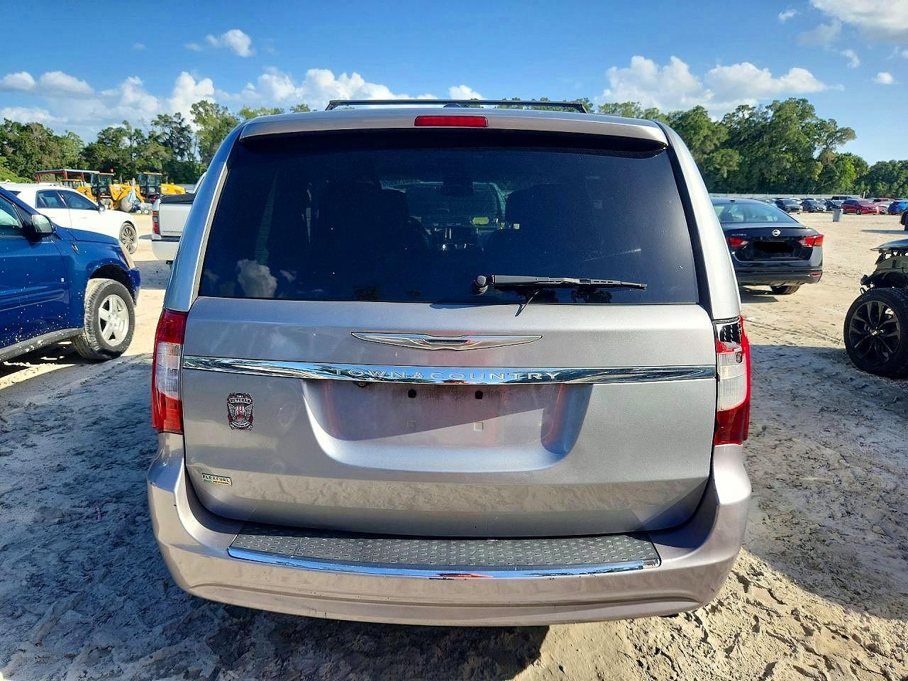 2014 Chrysler Town & Country Touring Серебряный vin: 2C4RC1BG3ER159980