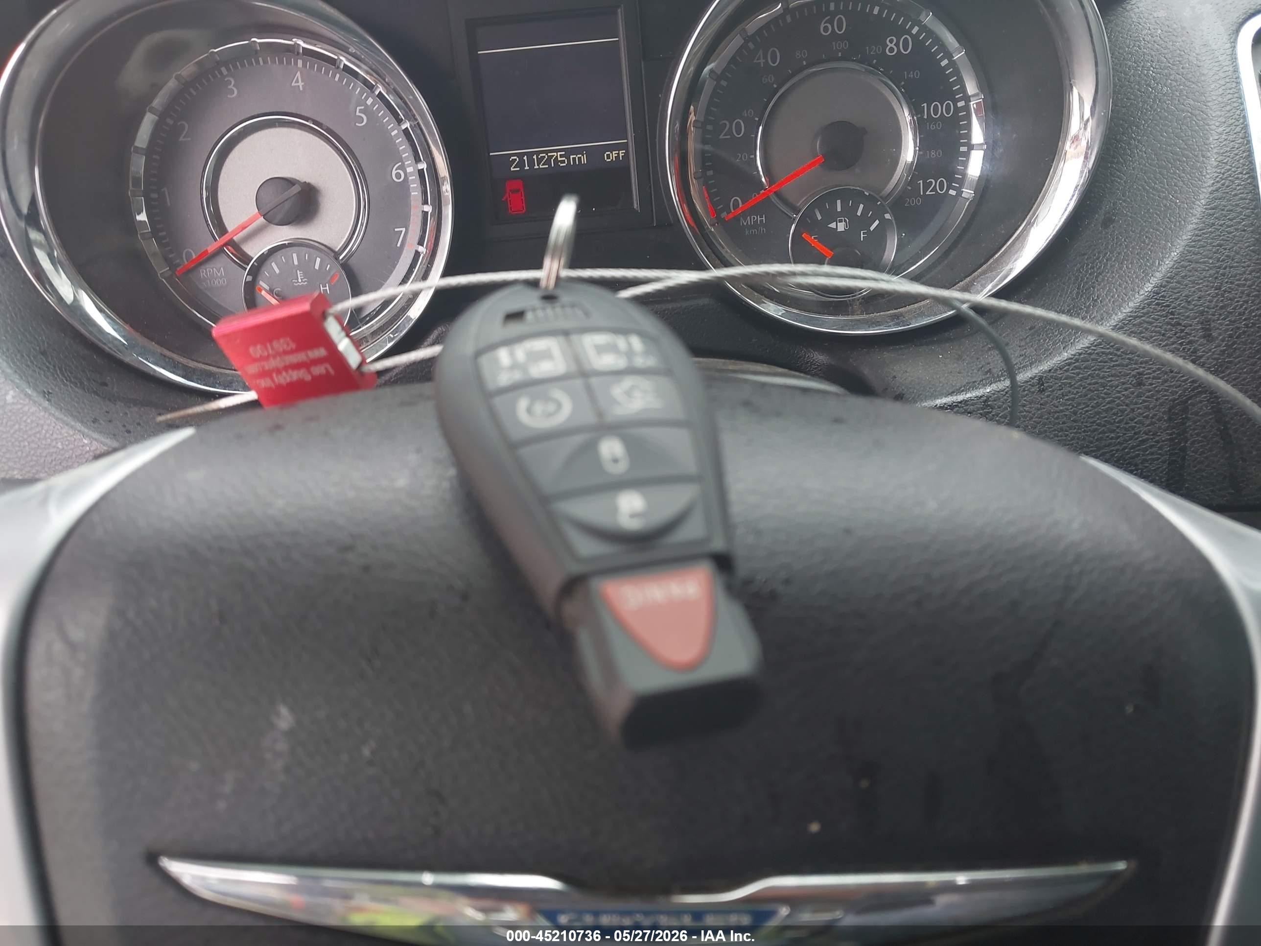 2014 Chrysler Town & Country Touring Gray vin: 2C4RC1BG3ER203654