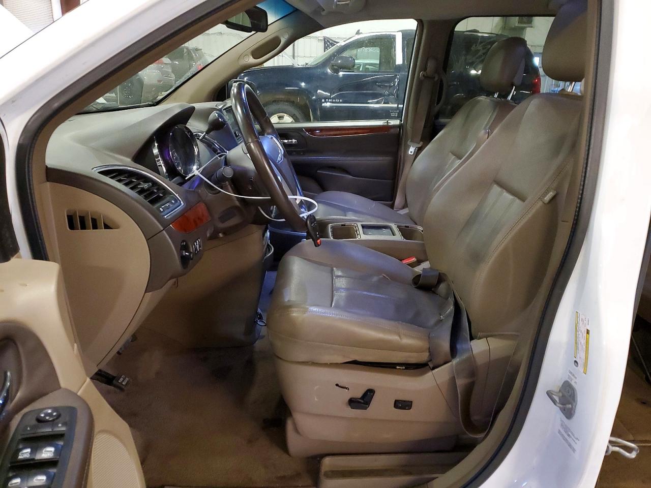 2014 Chrysler Town & Country Touring Белый vin: 2C4RC1BG3ER220812