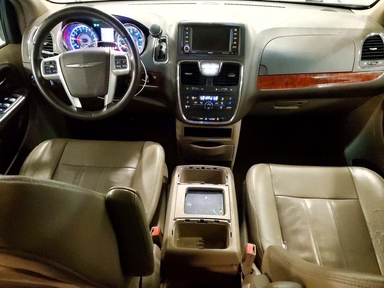 2014 Chrysler Town & Country Touring Белый vin: 2C4RC1BG3ER220812