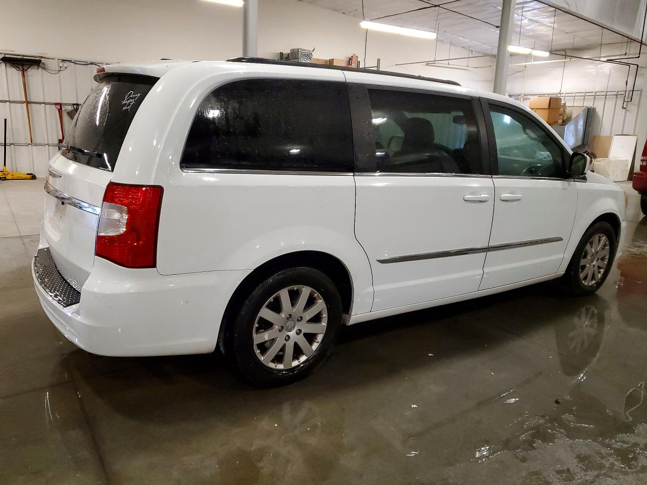 2014 Chrysler Town & Country Touring Белый vin: 2C4RC1BG3ER220812