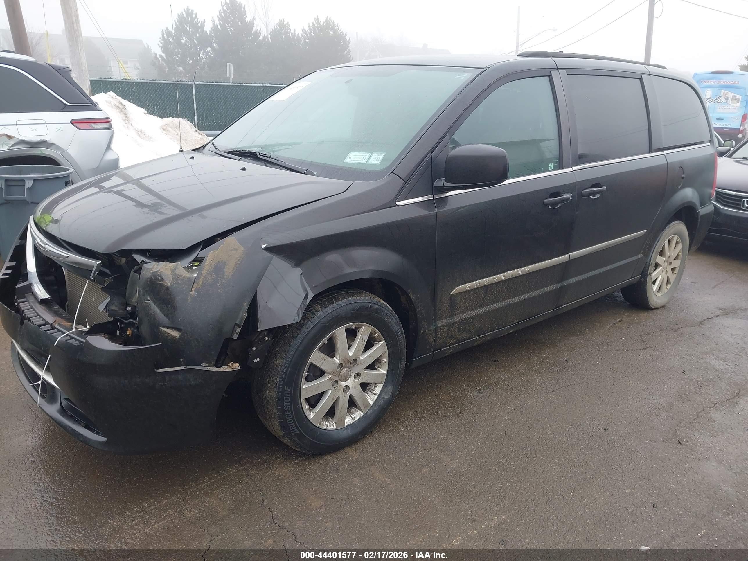 2014 Chrysler Town & Country Touring Dark Brown vin: 2C4RC1BG3ER277222