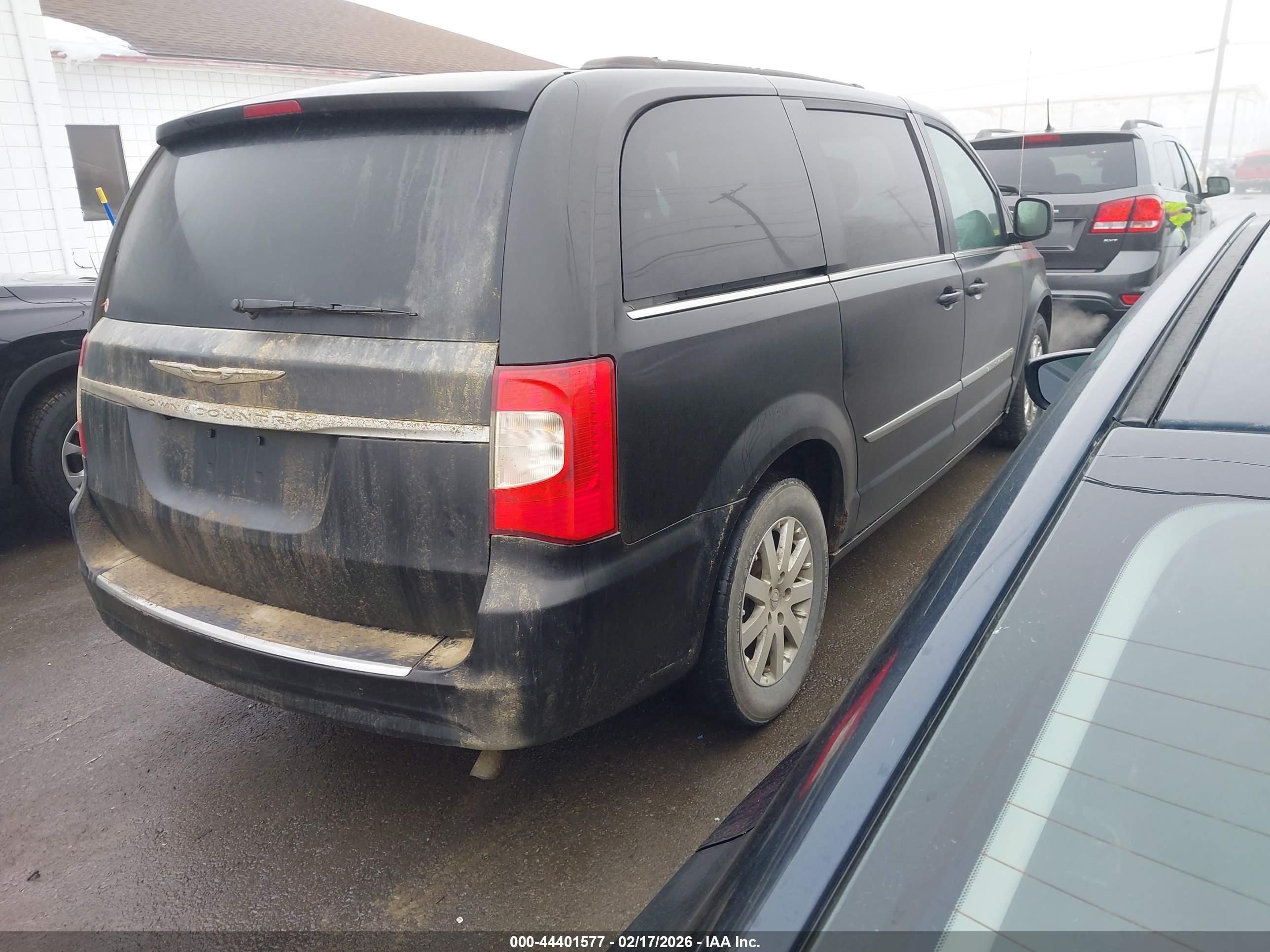 2014 Chrysler Town & Country Touring Dark Brown vin: 2C4RC1BG3ER277222
