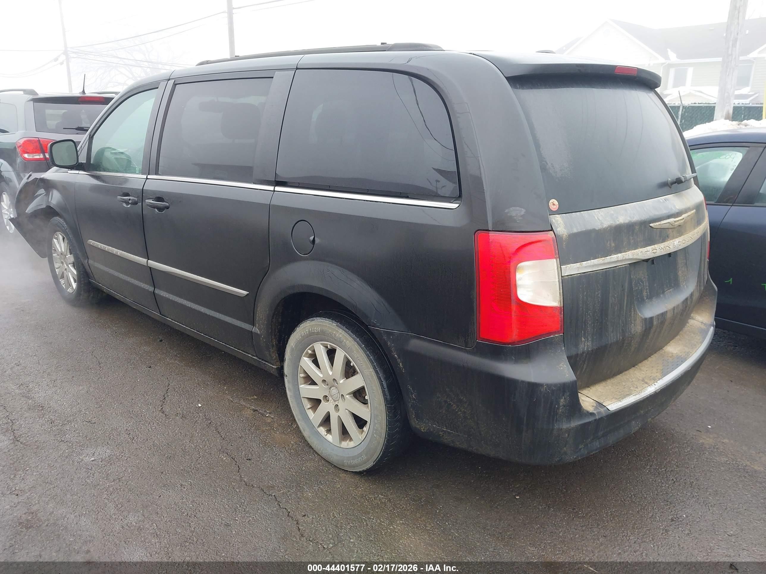2014 Chrysler Town & Country Touring Dark Brown vin: 2C4RC1BG3ER277222