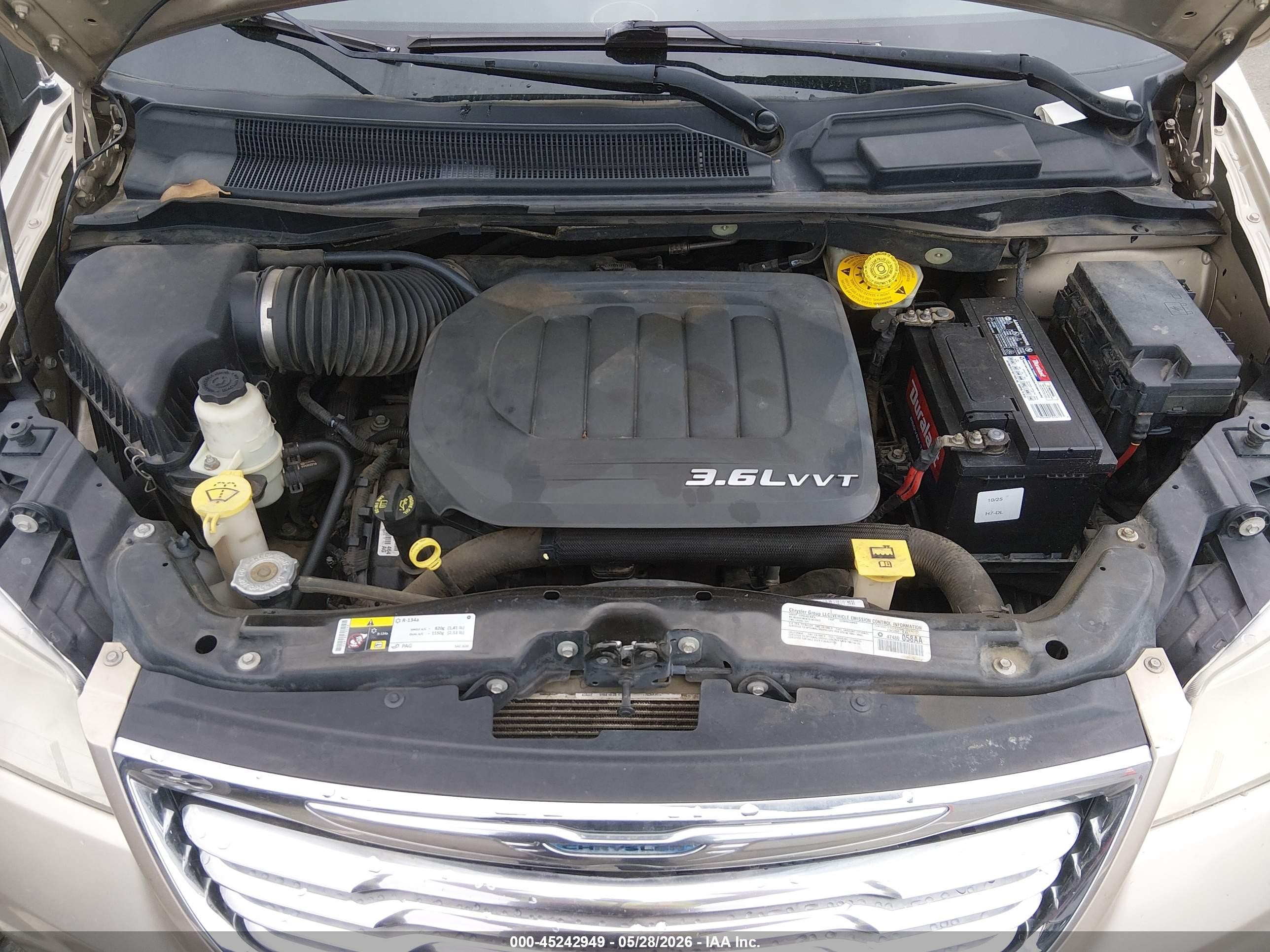 2014 Chrysler Town & Country Touring Gold vin: 2C4RC1BG3ER307092