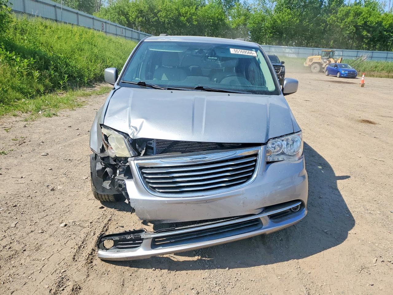 2014 Chrysler Town & Country Touring Gray vin: 2C4RC1BG3ER347169