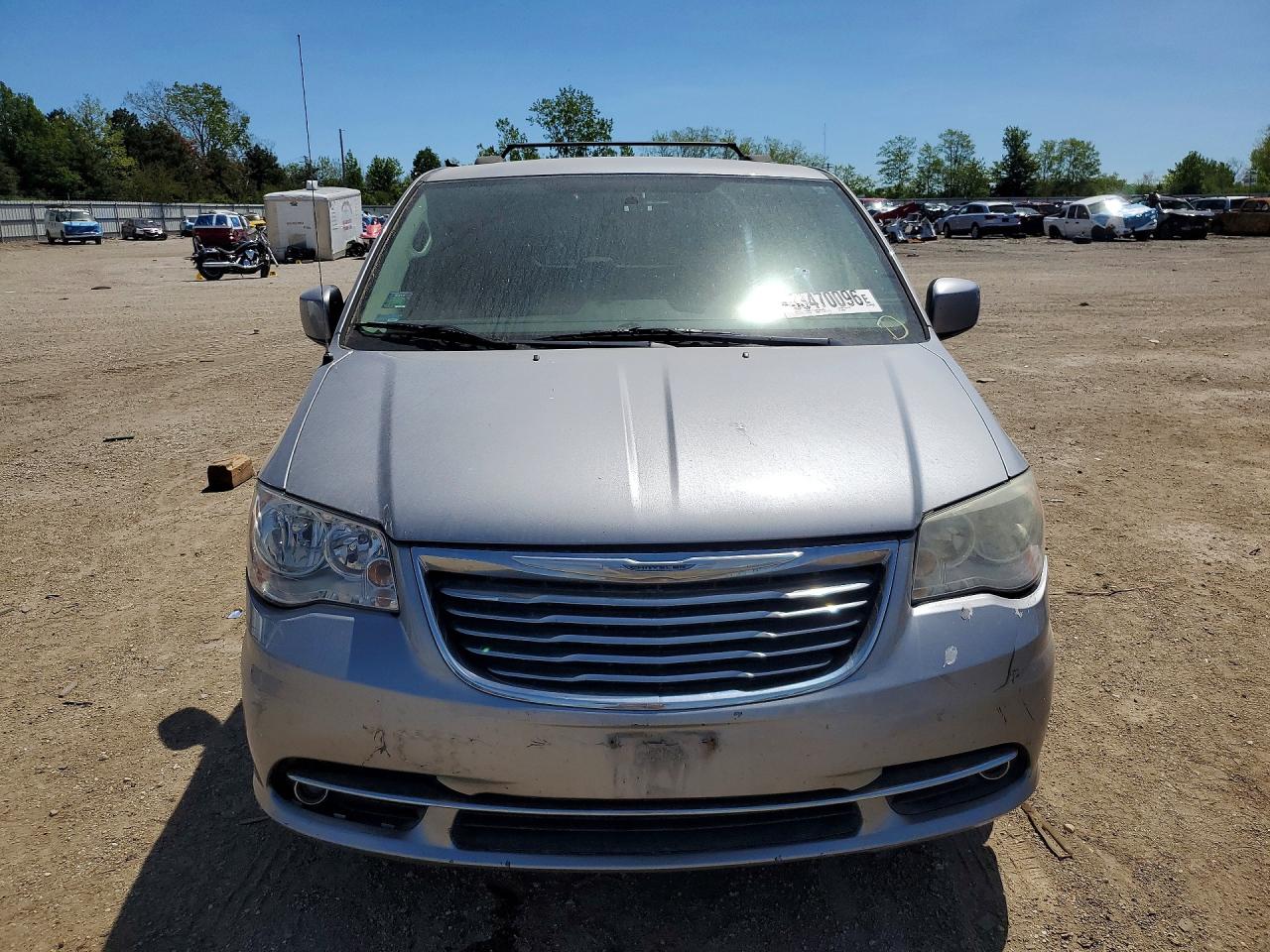2014 Chrysler Town & Country Touring Silver vin: 2C4RC1BG3ER397666