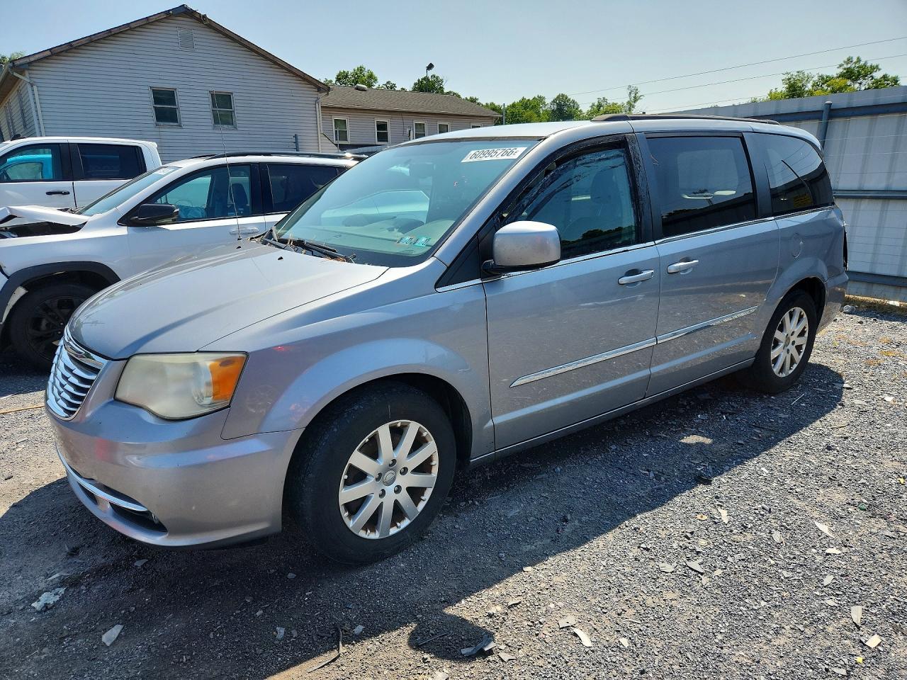 2014 Chrysler Town & Country Touring Gray vin: 2C4RC1BG3ER437258
