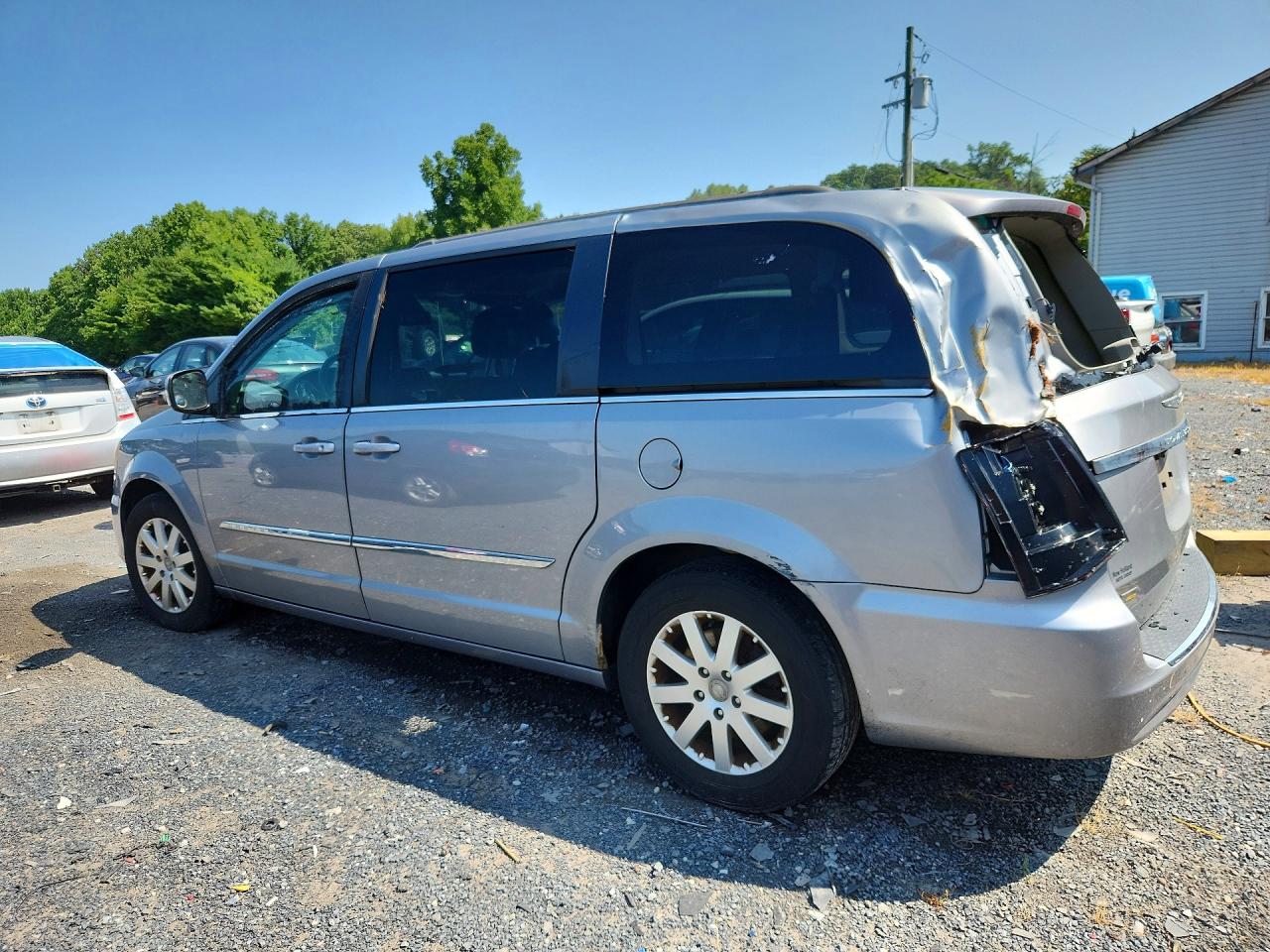 2014 Chrysler Town & Country Touring Gray vin: 2C4RC1BG3ER437258