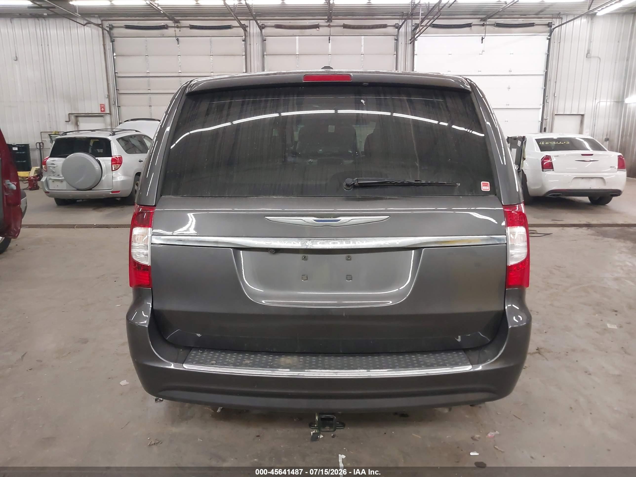 2015 Chrysler Town & Country Touring Gray vin: 2C4RC1BG3FR505835