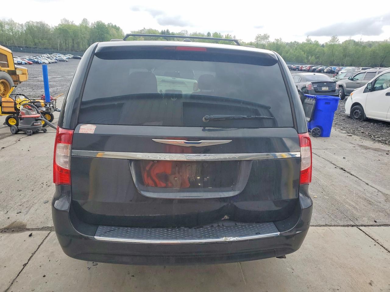2015 Chrysler Town & Country Black vin: 2C4RC1BG3FR553836