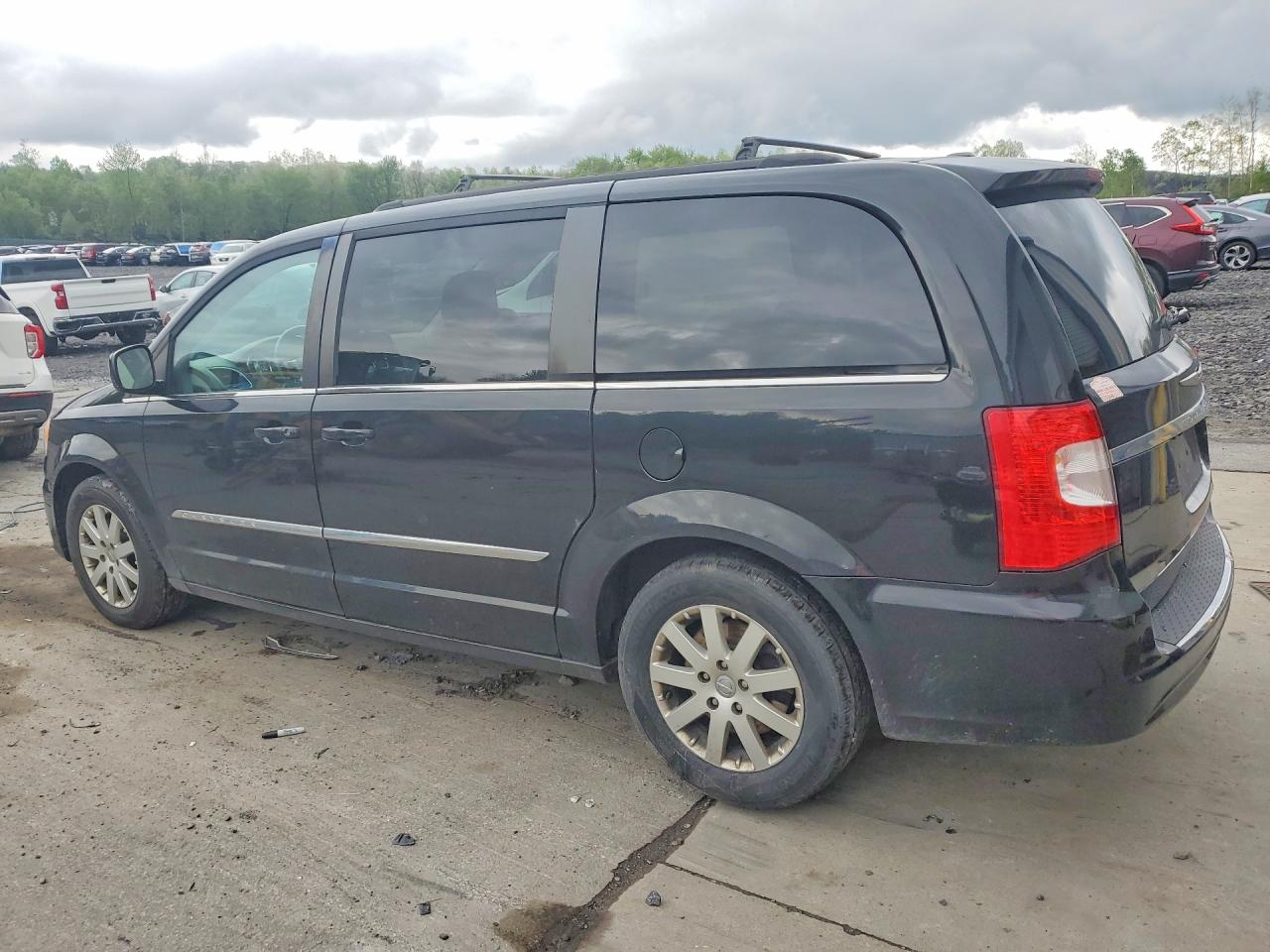 2015 Chrysler Town & Country Black vin: 2C4RC1BG3FR553836