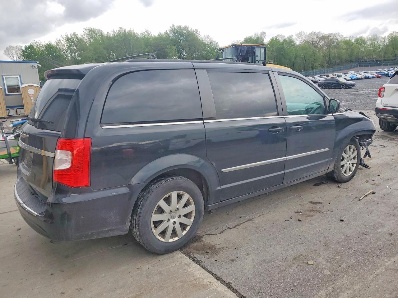 2015 Chrysler Town & Country Black vin: 2C4RC1BG3FR553836