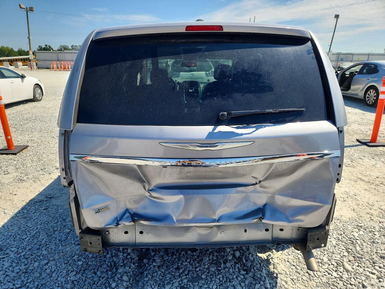 2015 Chrysler Town & Country Touring Серый vin: 2C4RC1BG3FR577036