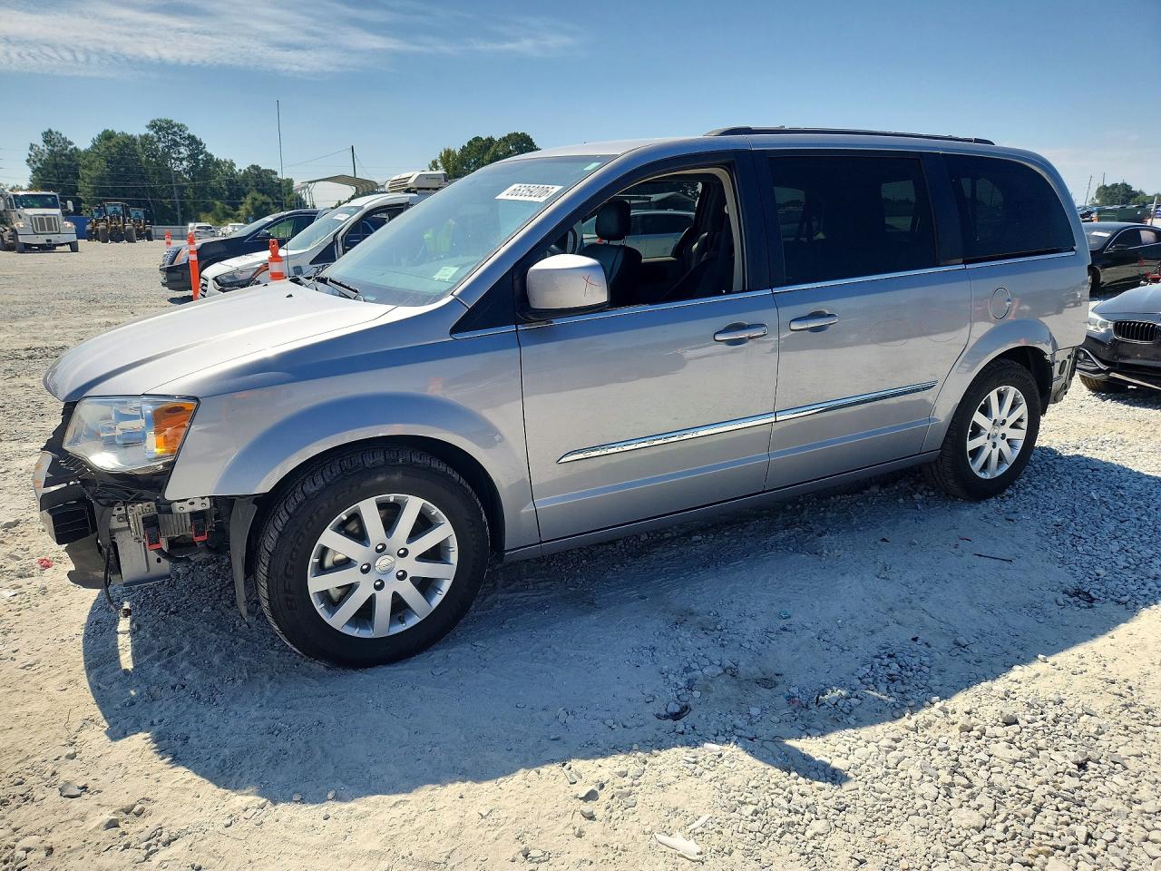 2015 Chrysler Town & Country Touring Gray vin: 2C4RC1BG3FR577036