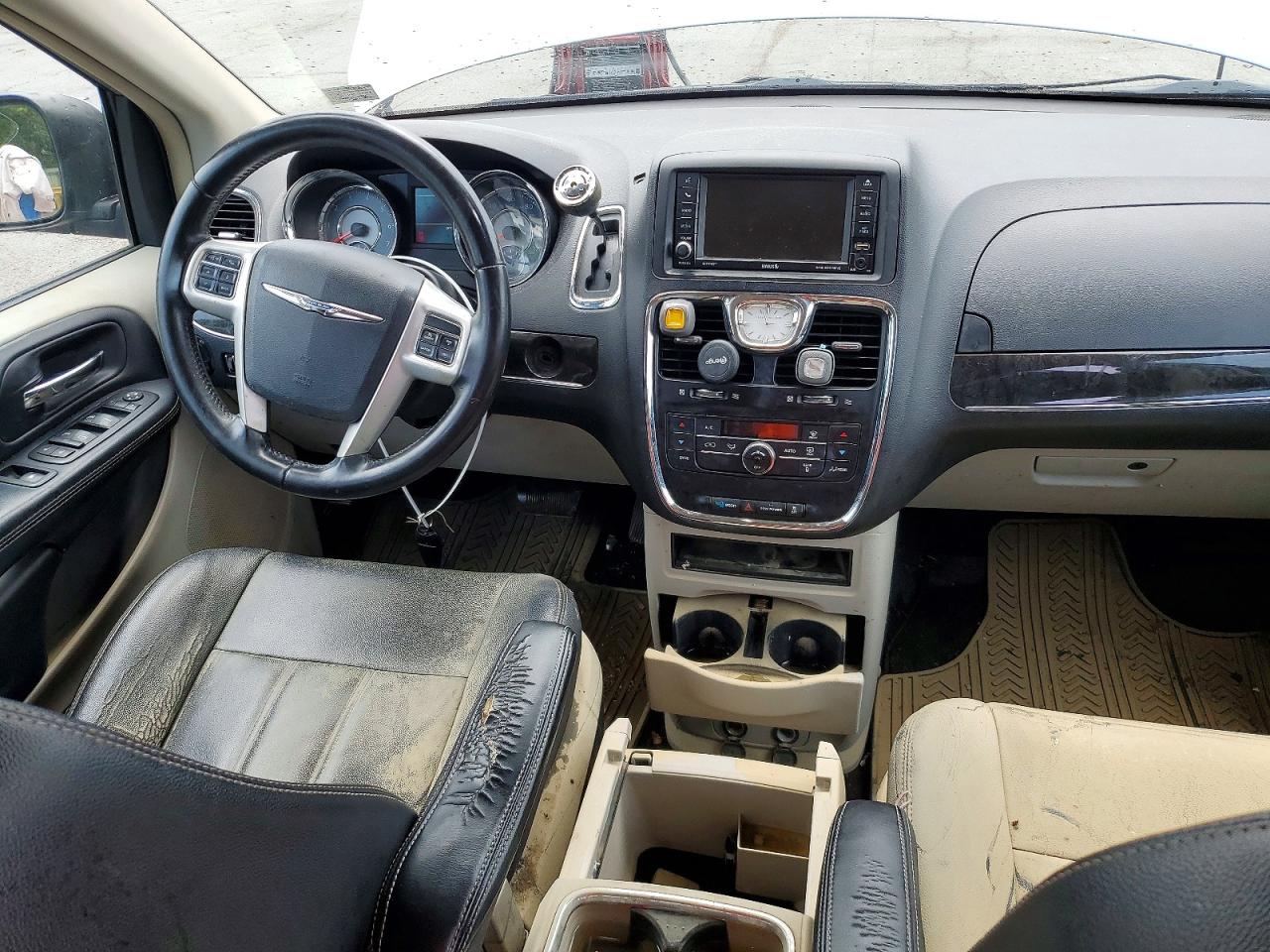 2015 Chrysler Town & Country Touring Silver vin: 2C4RC1BG3FR594564