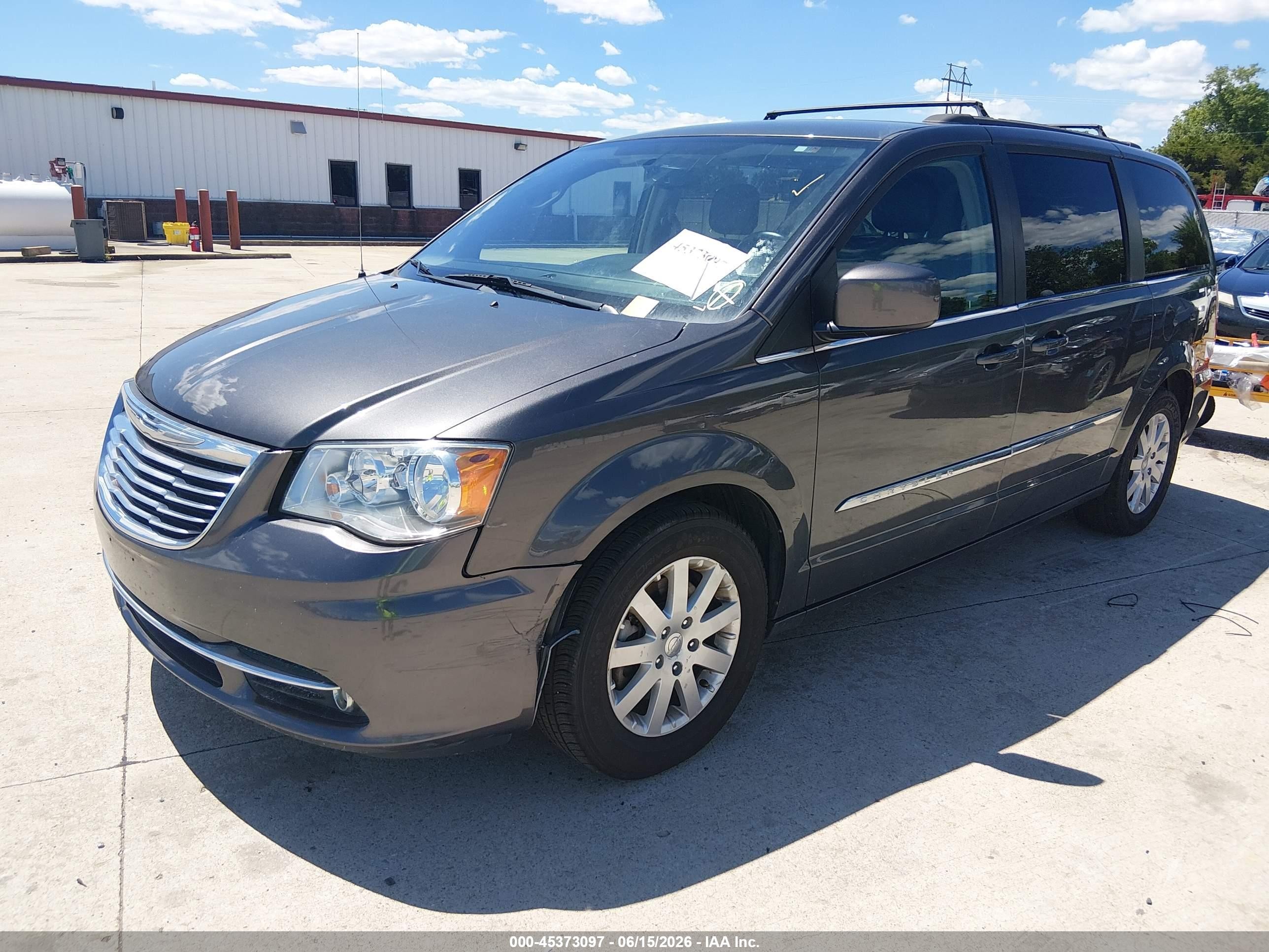 2015 Chrysler Town & Country Touring Purple vin: 2C4RC1BG3FR595116