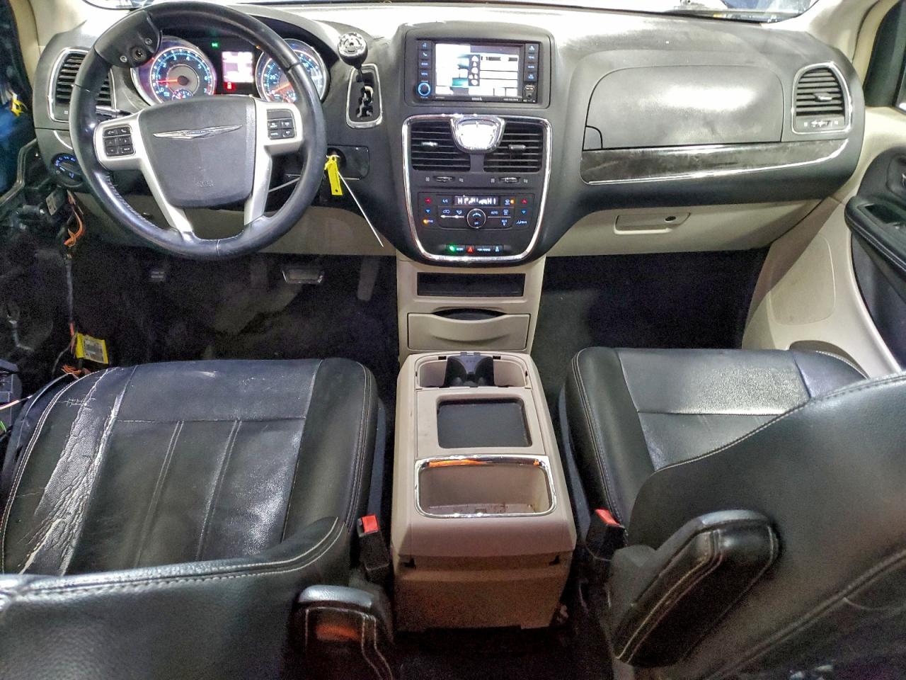 2015 Chrysler Town & Country Touring Blue vin: 2C4RC1BG3FR739926