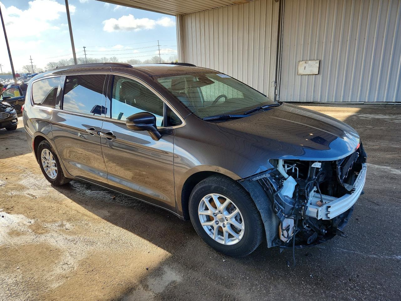 2022 Chrysler Pacifica Touring L Серый vin: 2C4RC1BG3NR148946