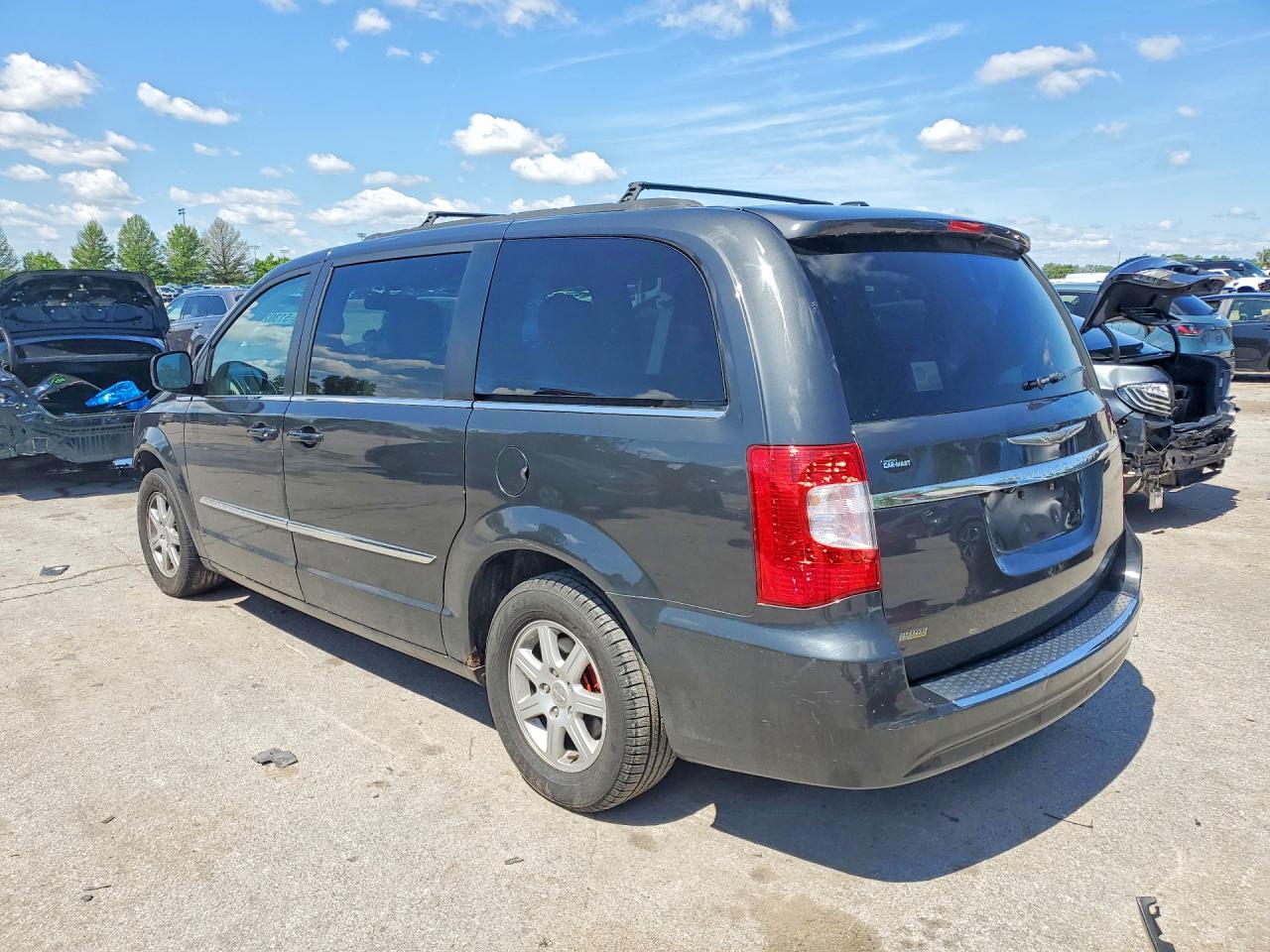 2012 Chrysler Town & Country Touring Gray vin: 2C4RC1BG4CR159189