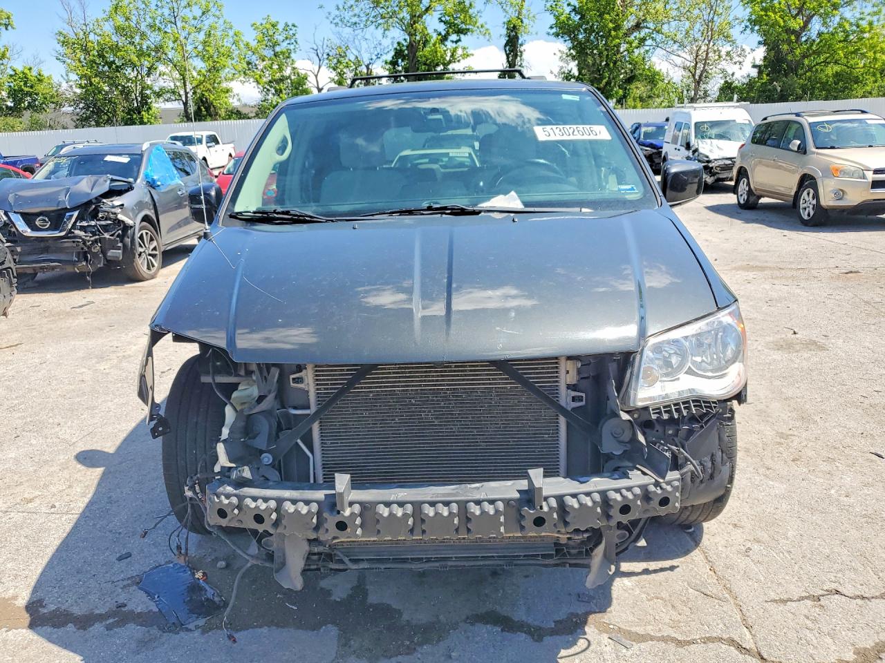 2012 Chrysler Town & Country Touring Gray vin: 2C4RC1BG4CR159189