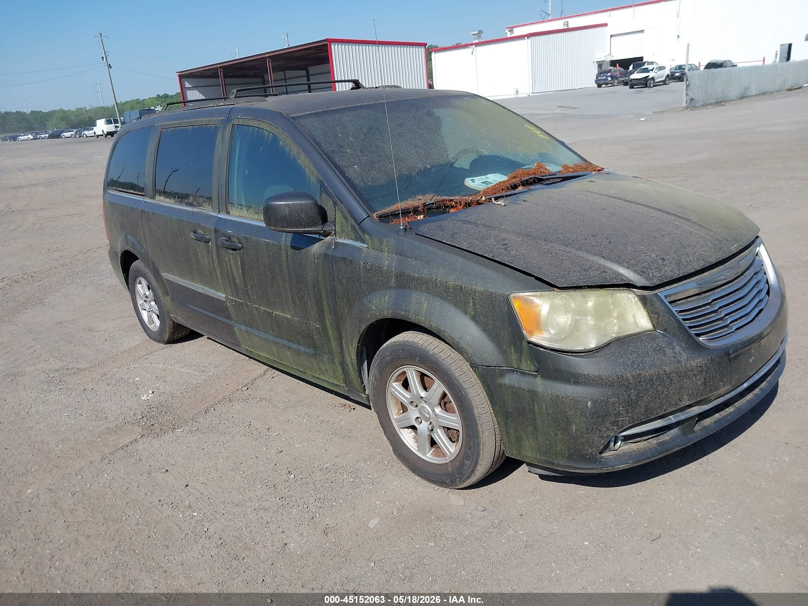 2012 Chrysler Town & Country Touring Gray vin: 2C4RC1BG4CR174825