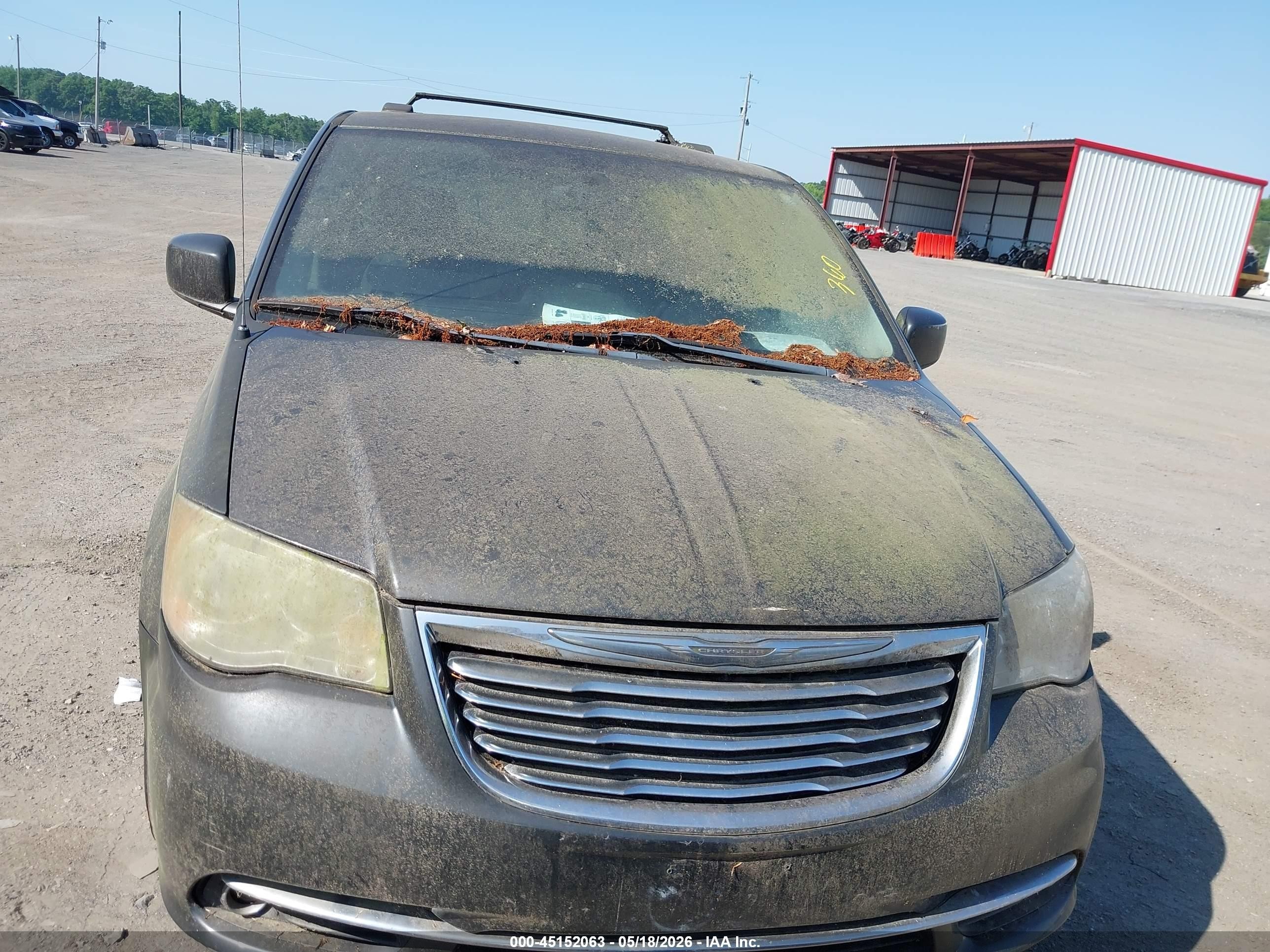 2012 Chrysler Town & Country Touring Gray vin: 2C4RC1BG4CR174825