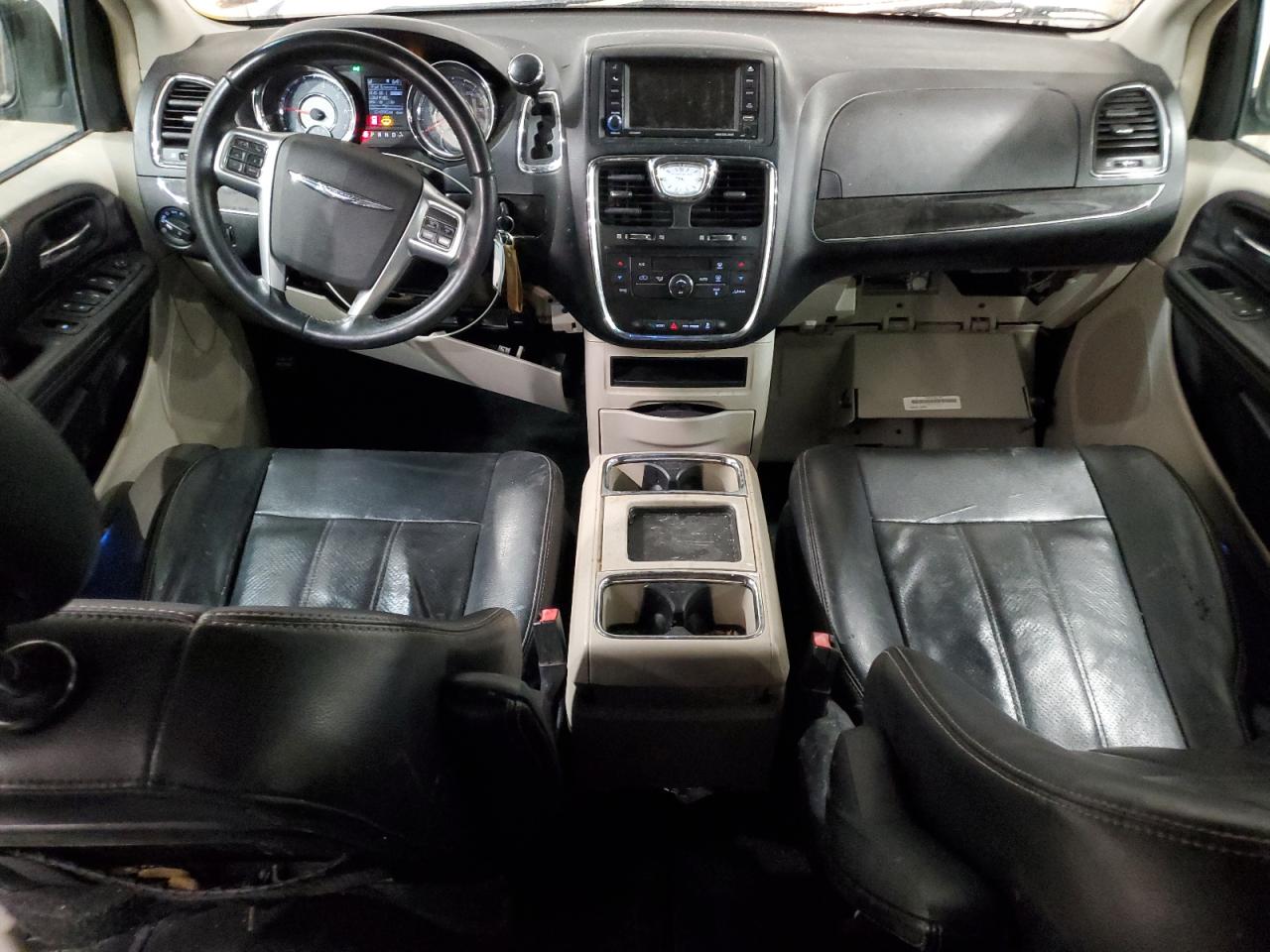 2012 Chrysler Town & Country Touring Silver vin: 2C4RC1BG4CR381859