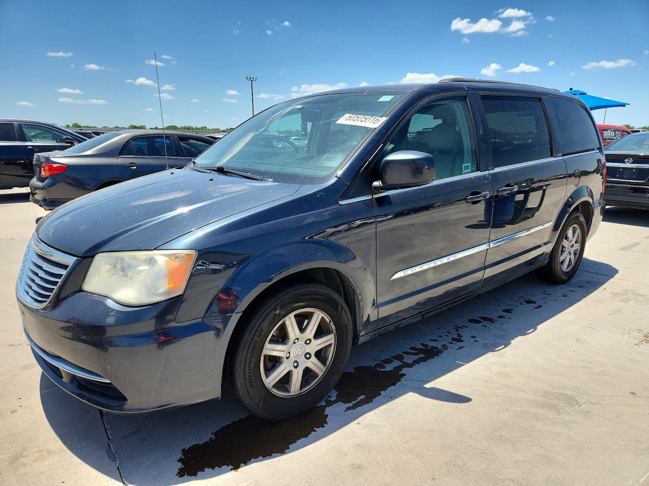 2013 Chrysler Town & Country Touring Черный vin: 2C4RC1BG4DR594408