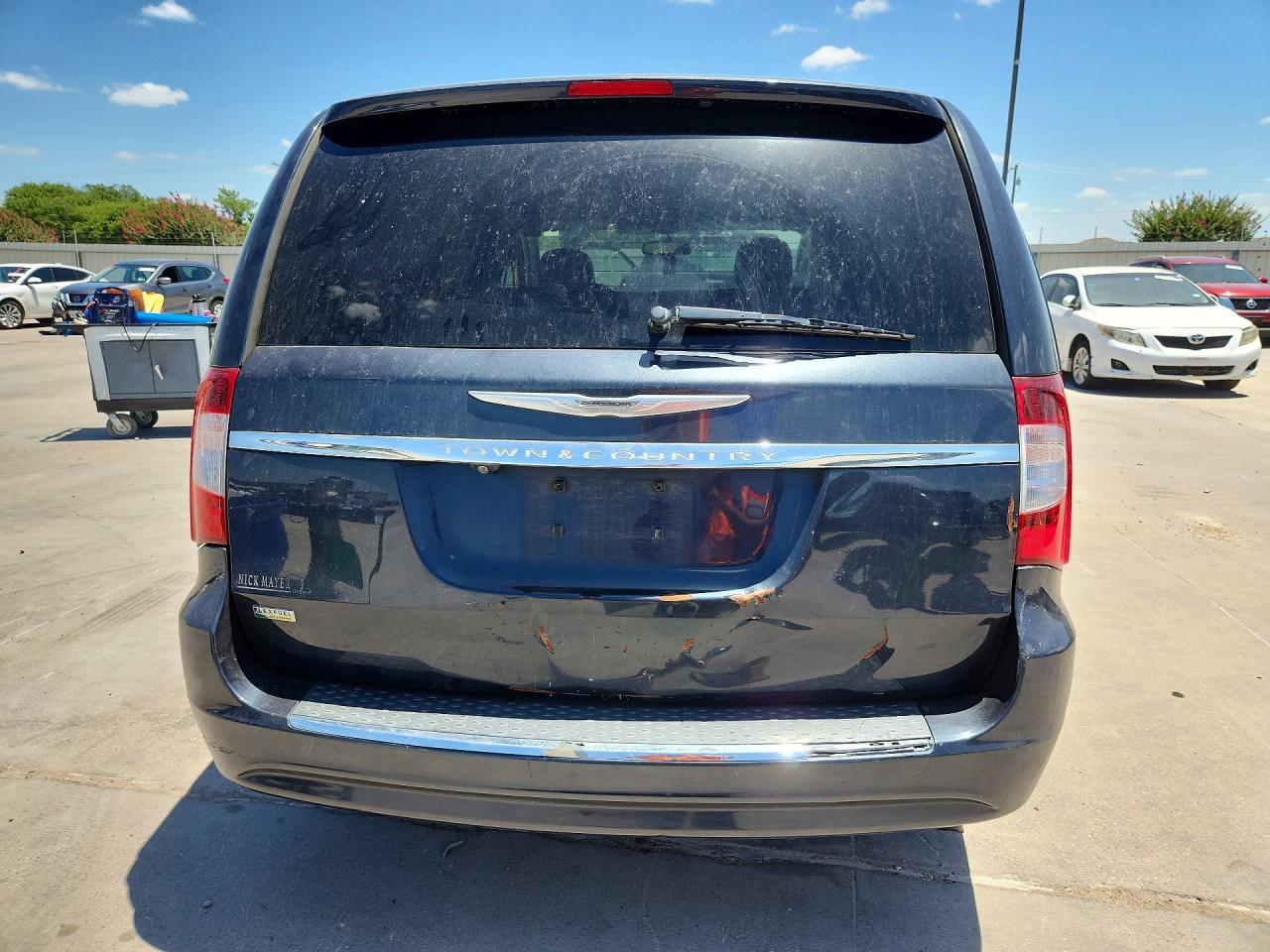 2013 Chrysler Town & Country Touring Черный vin: 2C4RC1BG4DR594408