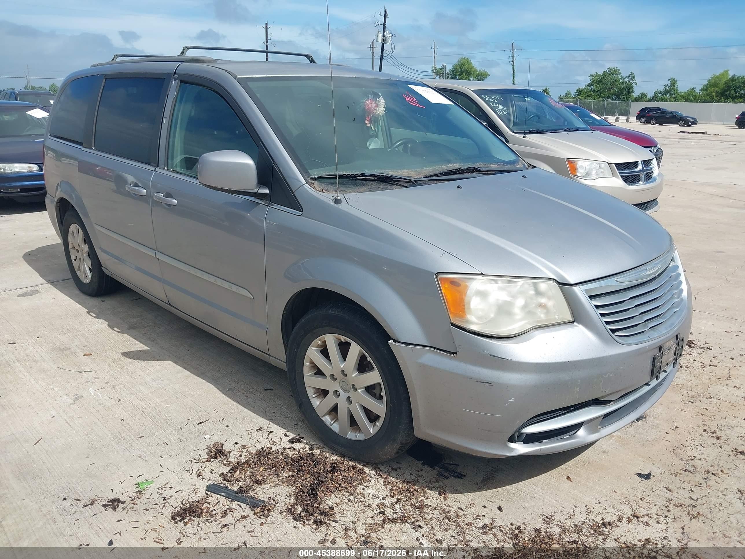 2013 Chrysler Town & Country Touring Gray vin: 2C4RC1BG4DR697070