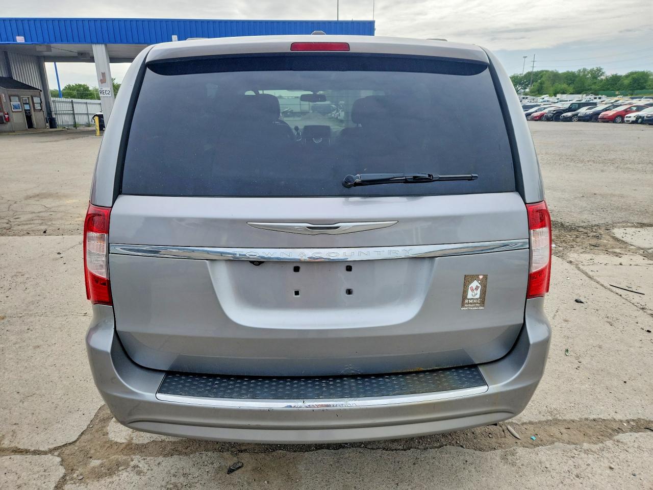 2013 Chrysler Town & Country Touring Silver vin: 2C4RC1BG4DR727216