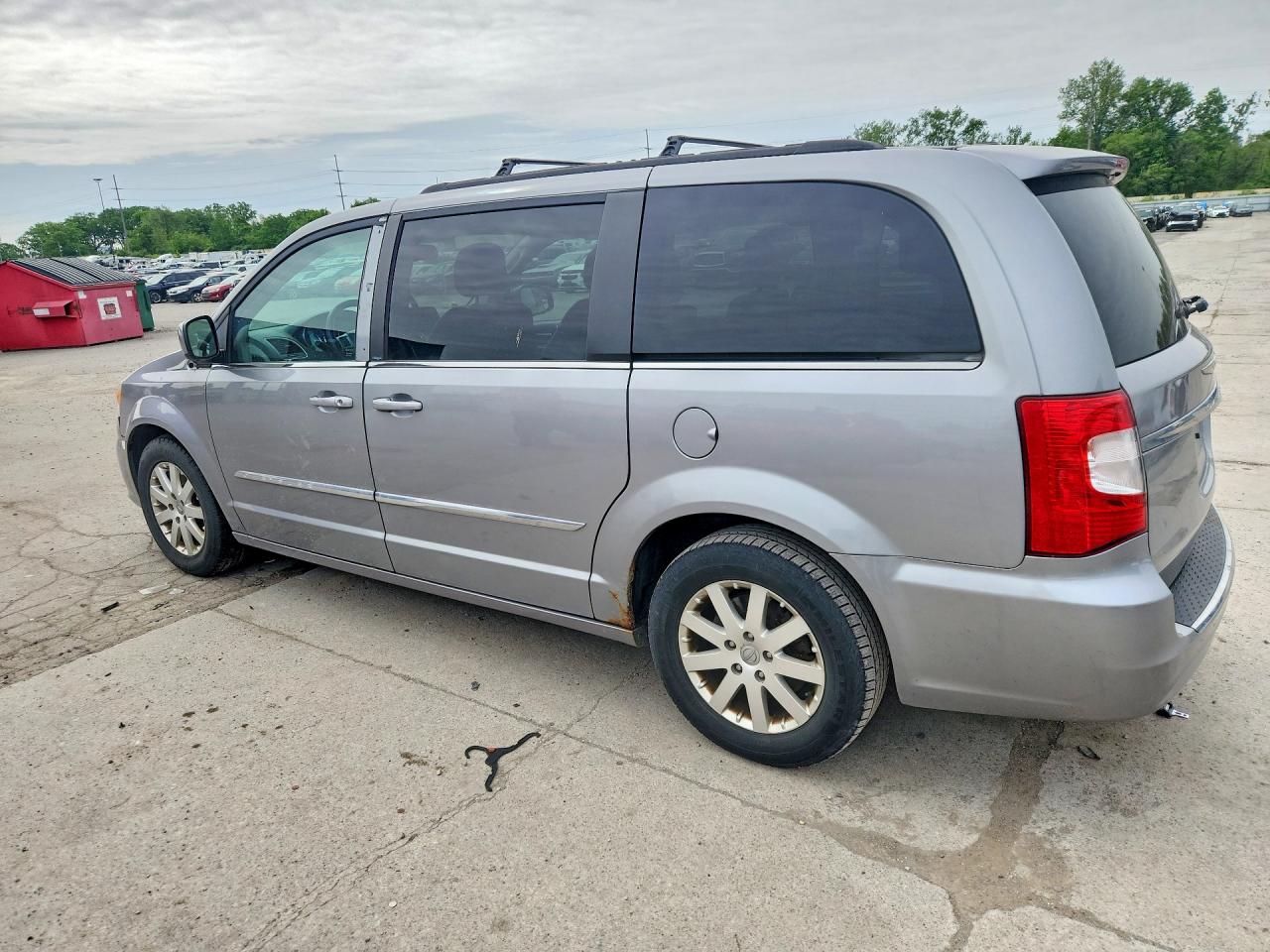 2013 Chrysler Town & Country Touring Silver vin: 2C4RC1BG4DR727216