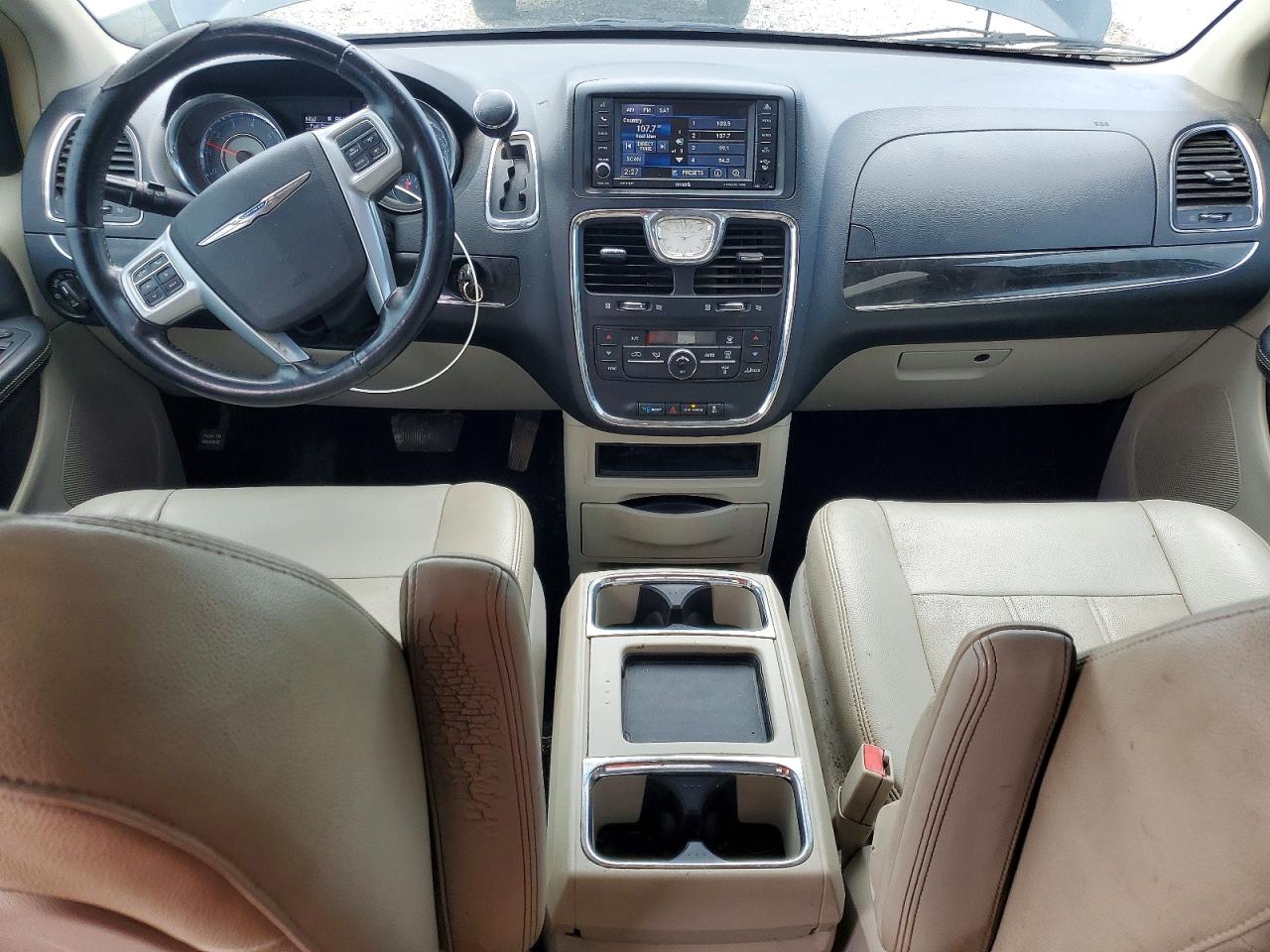 2013 Chrysler Town & Country Touring Blue vin: 2C4RC1BG4DR768087