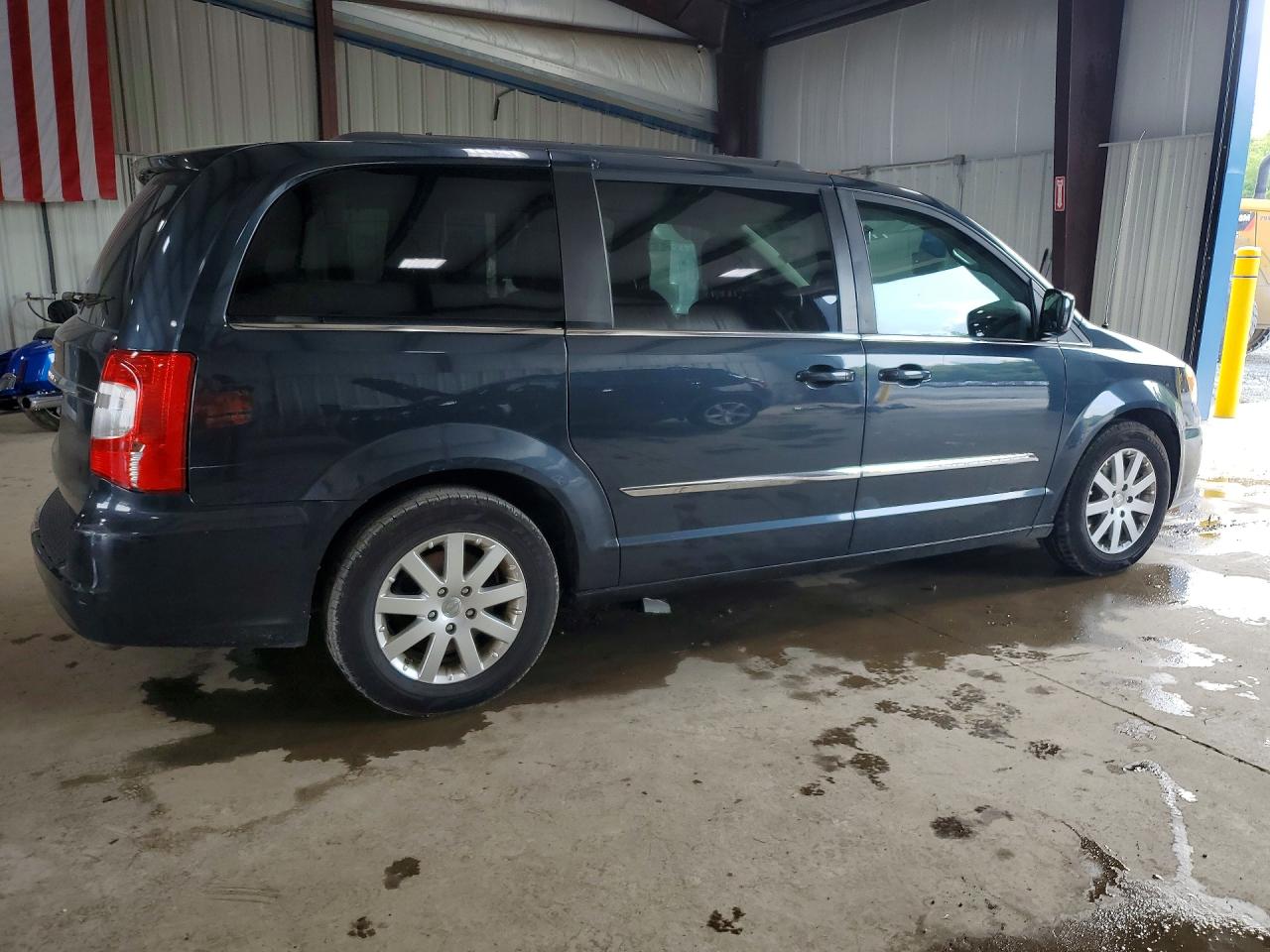 2013 Chrysler Town & Country Touring Blue vin: 2C4RC1BG4DR778232